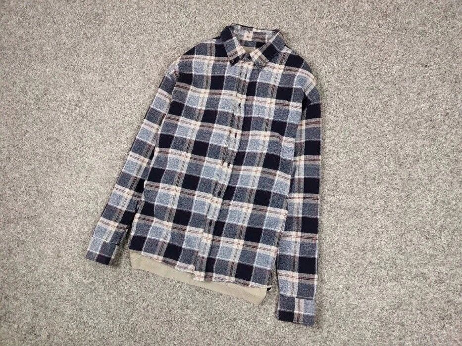 Flannel Vintage Flannel Shirt Travis Scott Style Streetwear Hype Size US XL / EU 56 / 4 - 8 Thumbnail