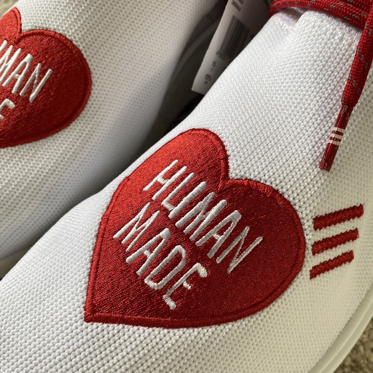 Adidas × Pharrell Adidas Pharell NMD Hu Made Love New| US13.5 | Eu 48 2/3 Size US 14 / EU 47 - 5 Thumbnail