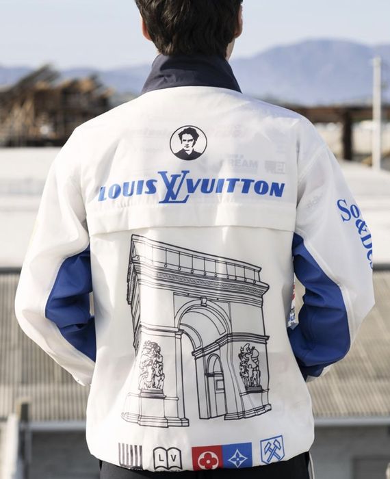Louis Vuitton By Virgil Abloh Race Track Jacket, US Mens 2X, Retail $2,800,  NWT