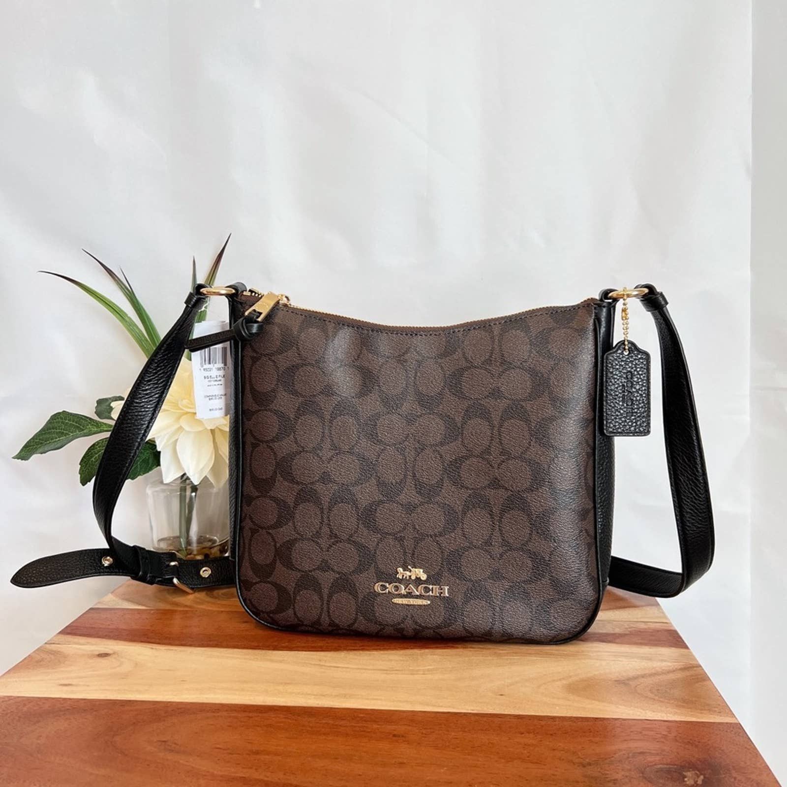 Coach NWT Coach Ellie File Bag In Signature Canvas | Grailed