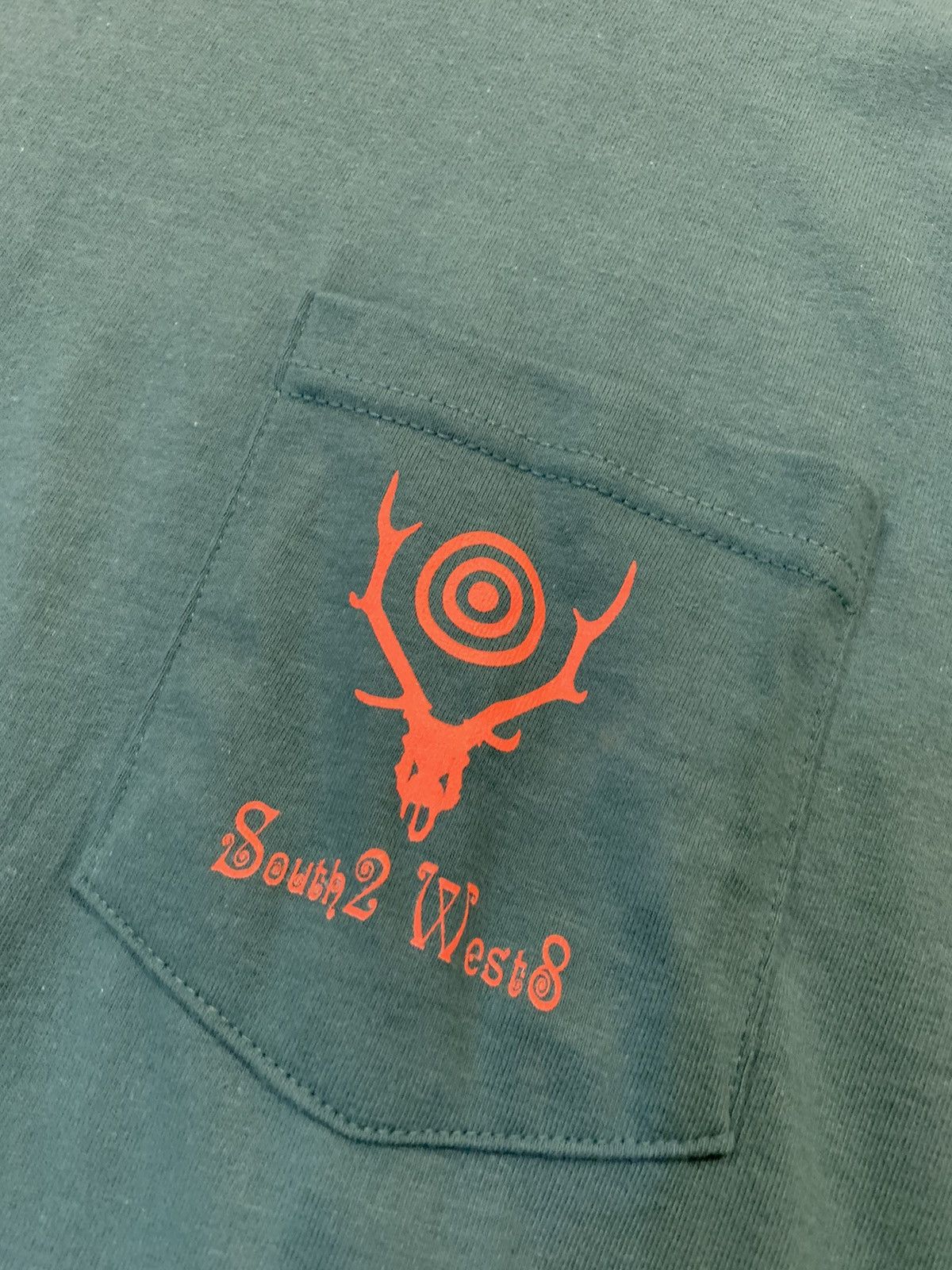 South2 West8 × Supreme Supreme x South2 West8 LS Long Sleeve Pocket Tee Teal sz L Size US L / EU 52-54 / 3 - 4 Thumbnail