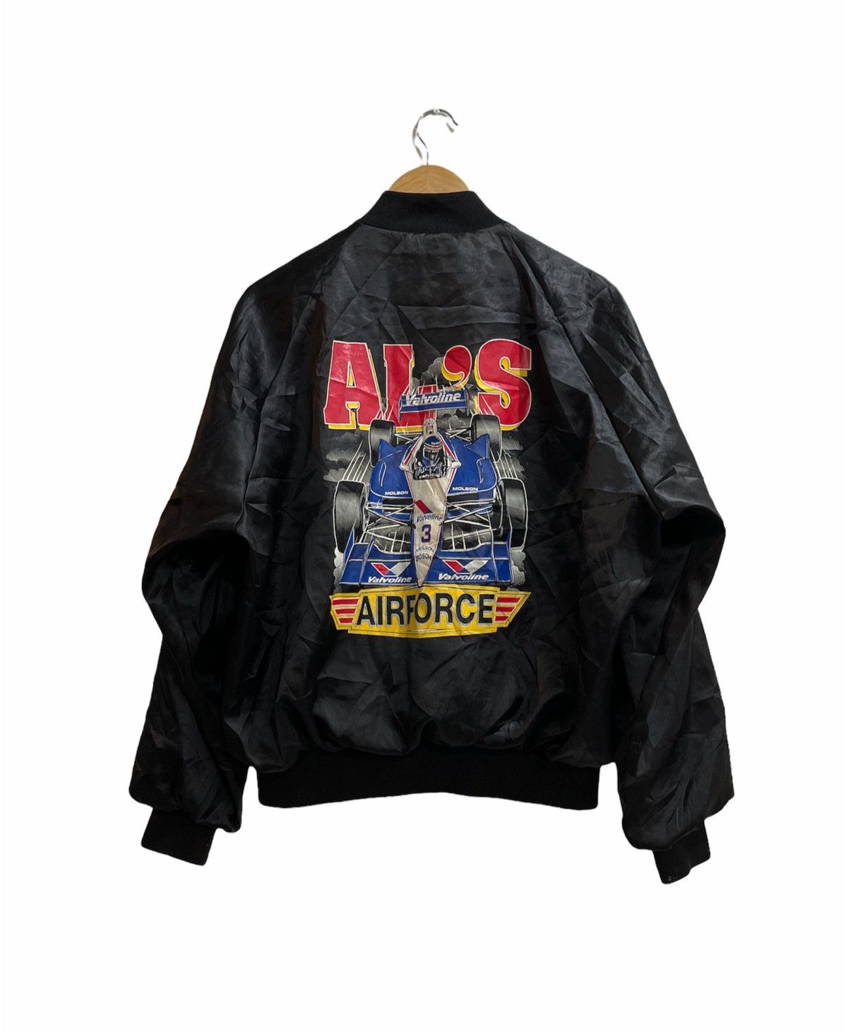 Sports Specialties × Vintage Vintage Valvoline Air Force Racing Jacket Size US L / EU 52-54 / 3 - 1 Thumbnail