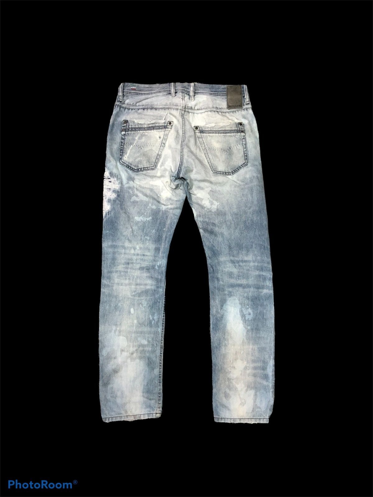 Diesel DIESEL KRAYVER WASHED BLUE DENIM Size US 31 - 2 Thumbnail