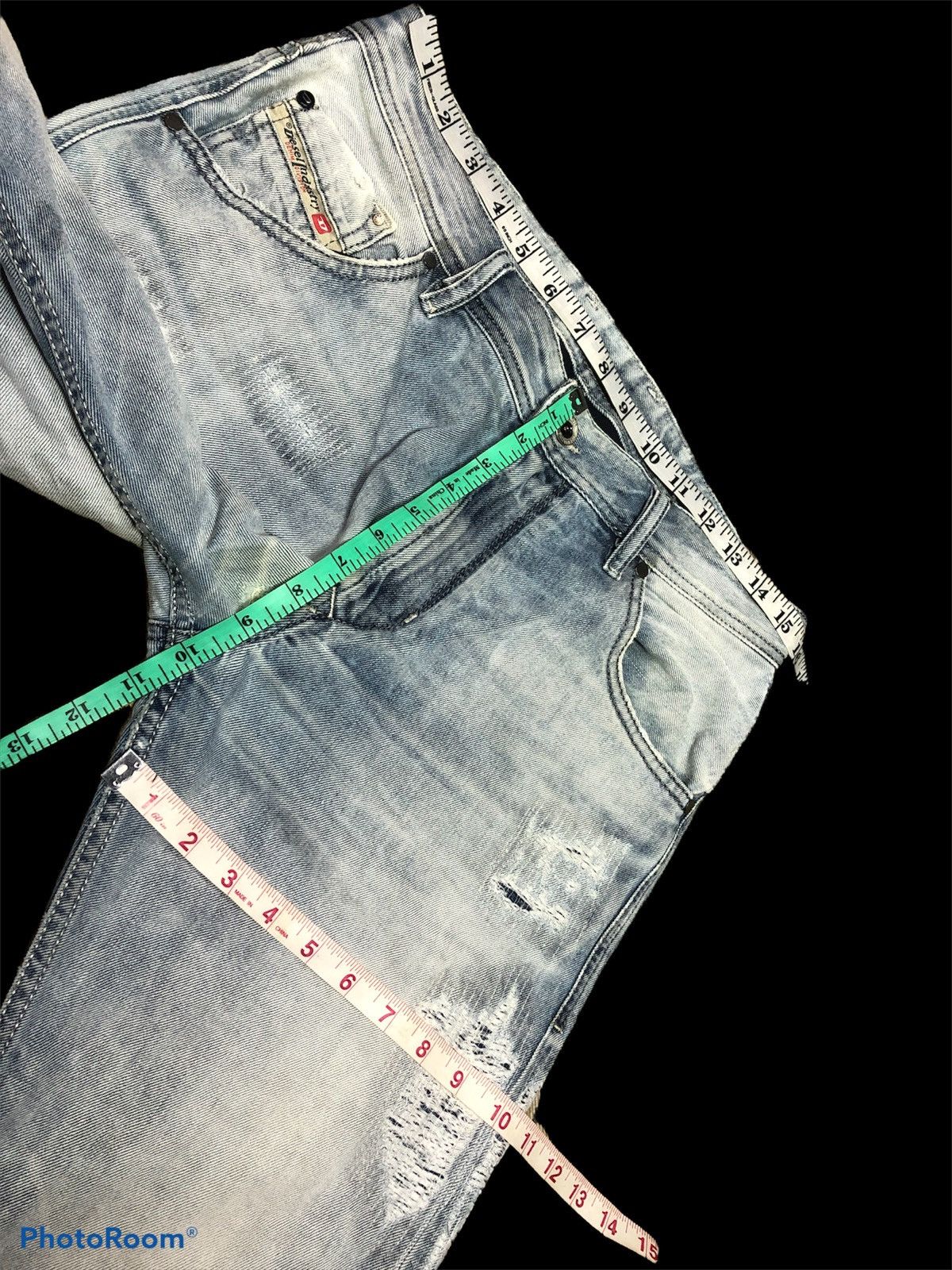 Diesel DIESEL KRAYVER WASHED BLUE DENIM Size US 31 - 10 Thumbnail