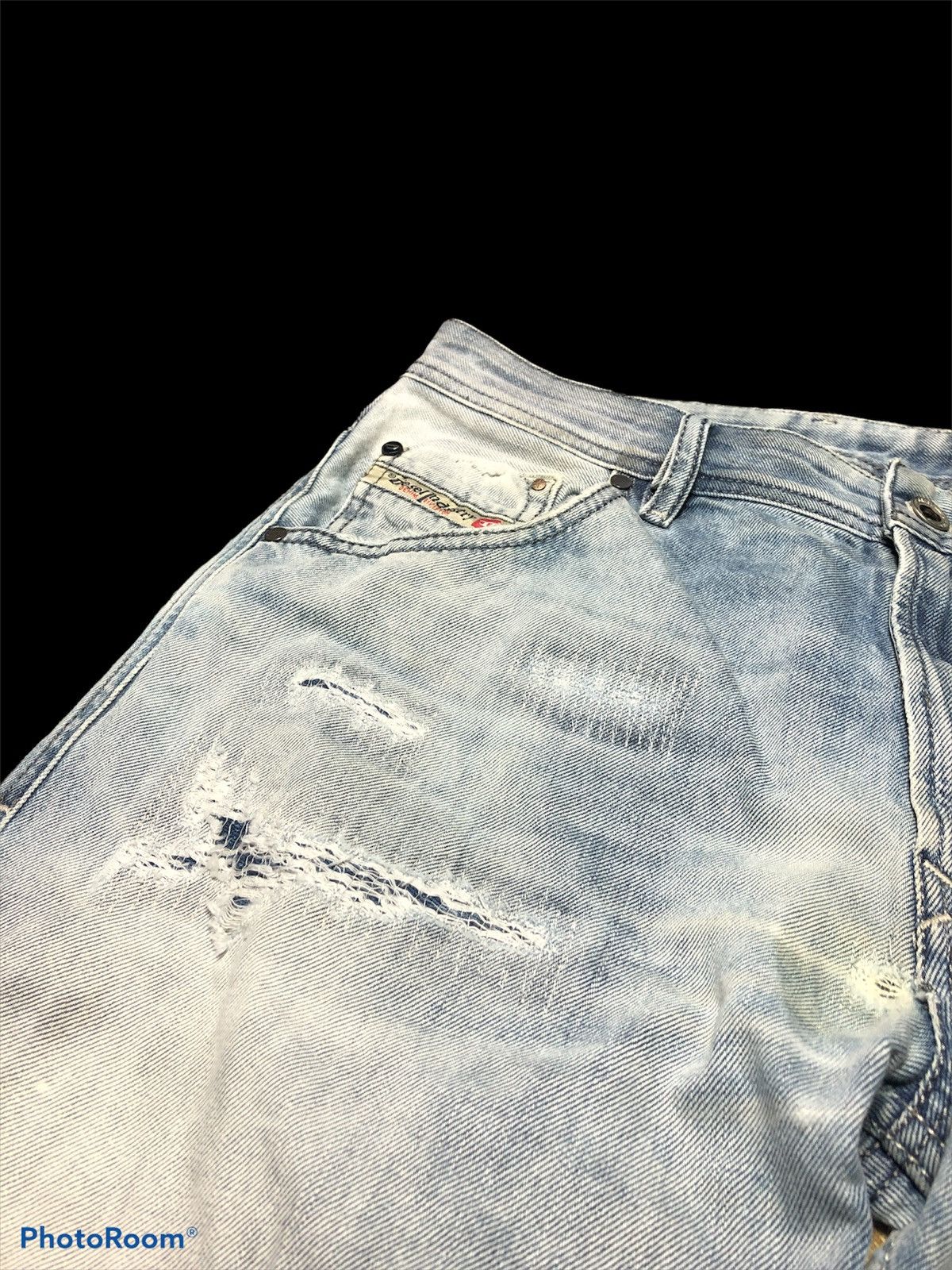 Diesel DIESEL KRAYVER WASHED BLUE DENIM Size US 31 - 3 Thumbnail