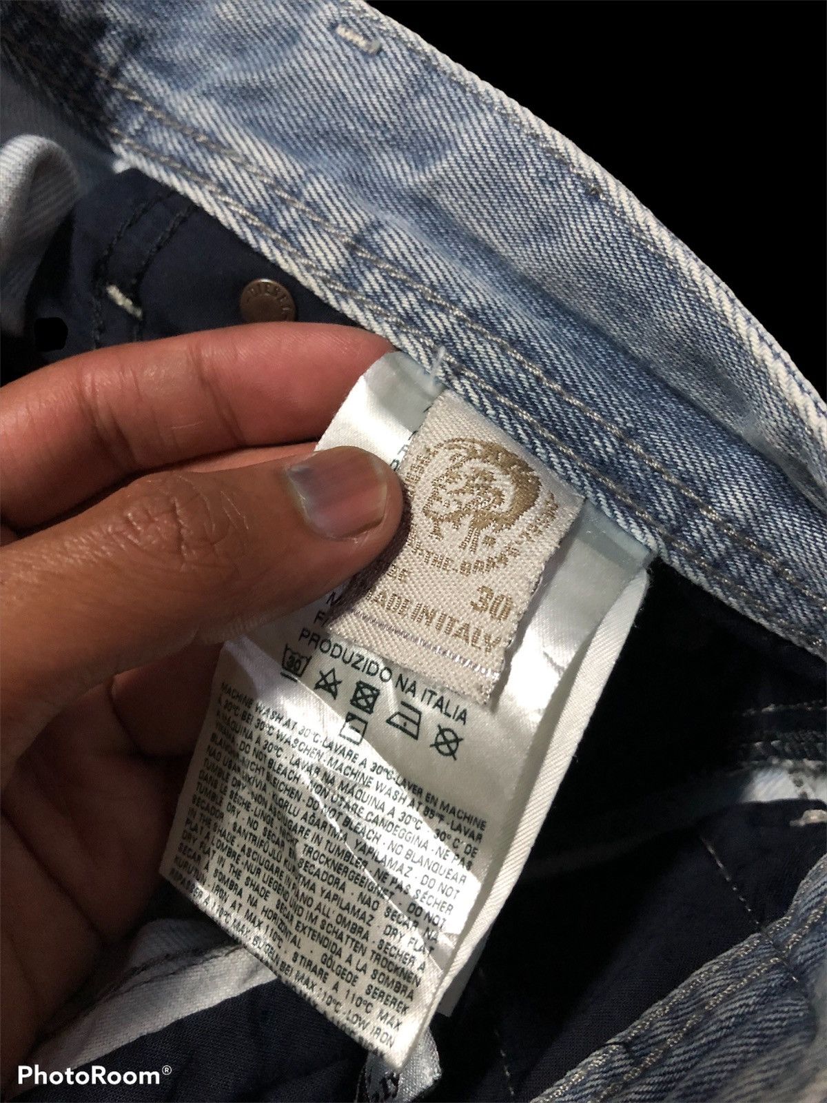 Diesel DIESEL KRAYVER WASHED BLUE DENIM Size US 31 - 5 Thumbnail