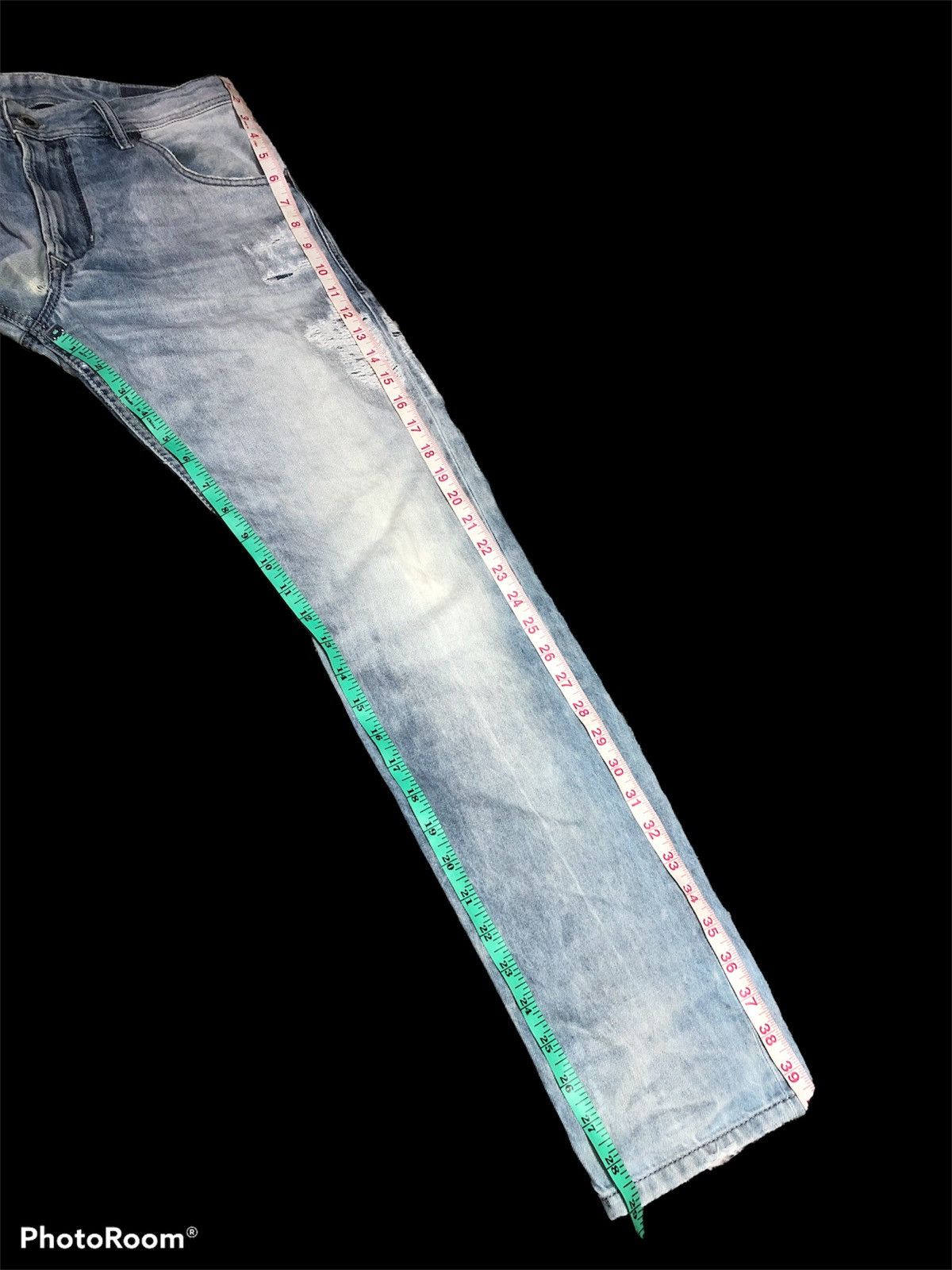 Diesel DIESEL KRAYVER WASHED BLUE DENIM Size US 31 - 11 Thumbnail