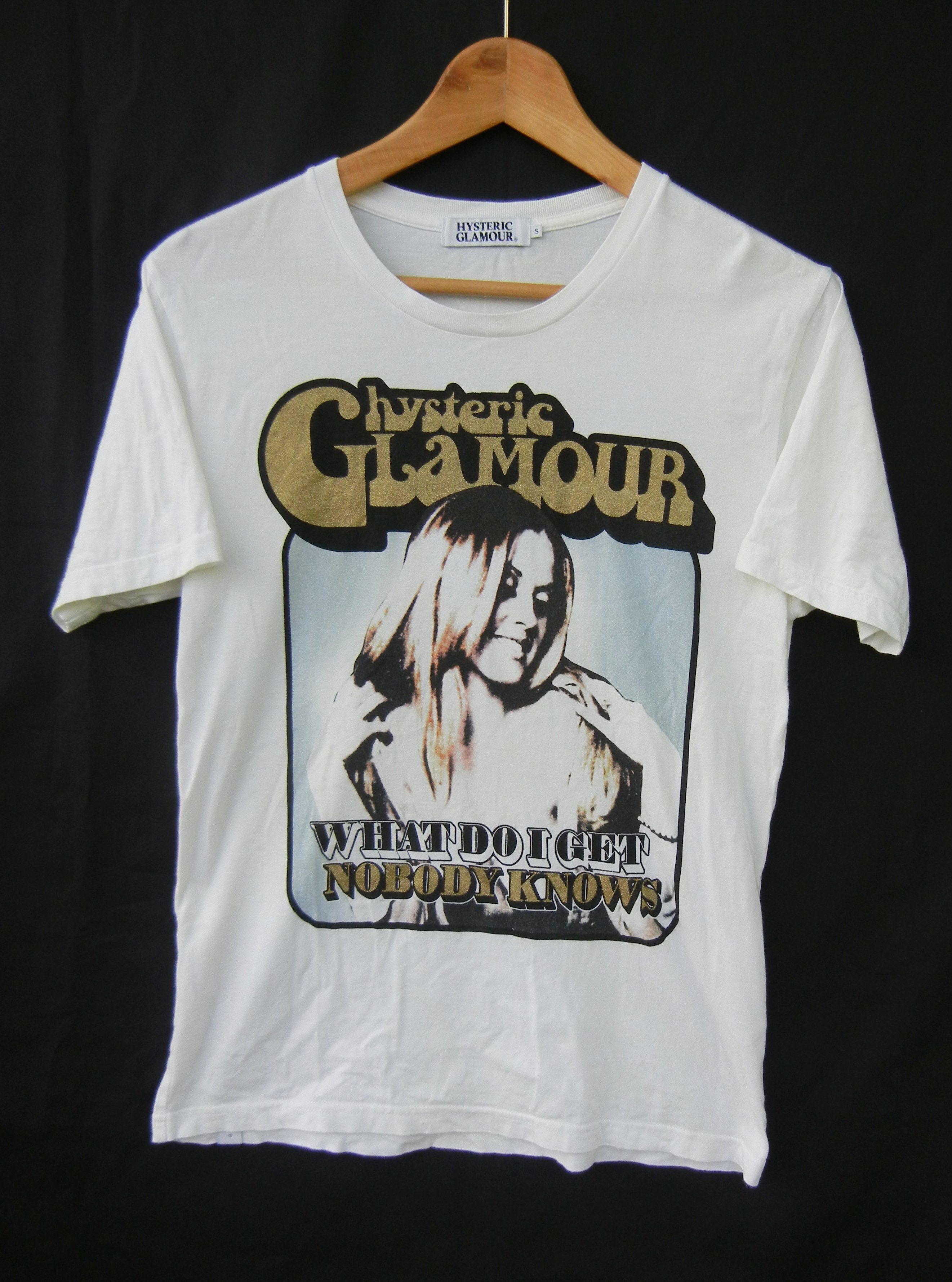 Hysteric Glamour Meet the Creeper White tee Sz Small
