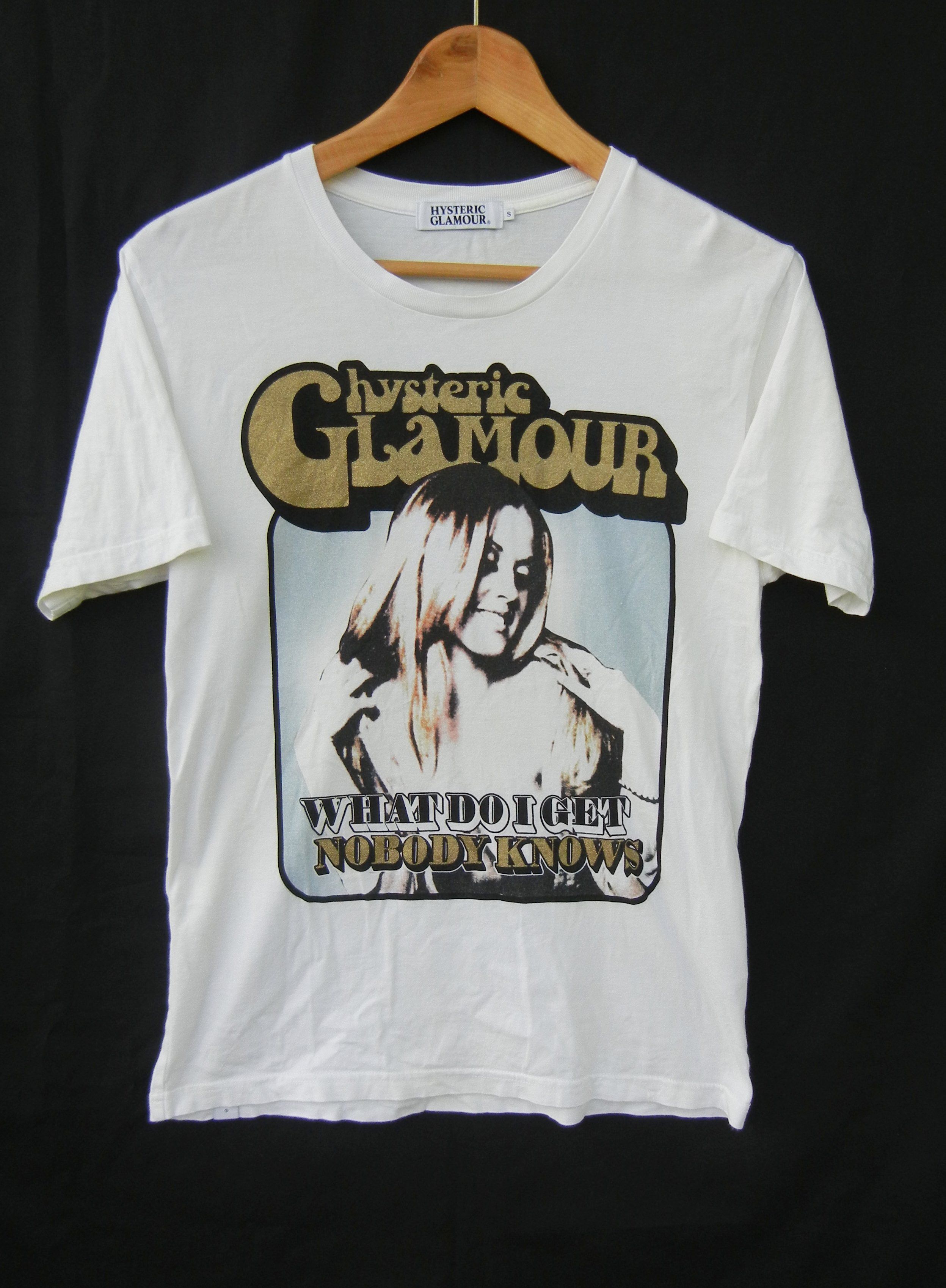 Hysteric Glamour Meet the Creeper White tee Sz Small