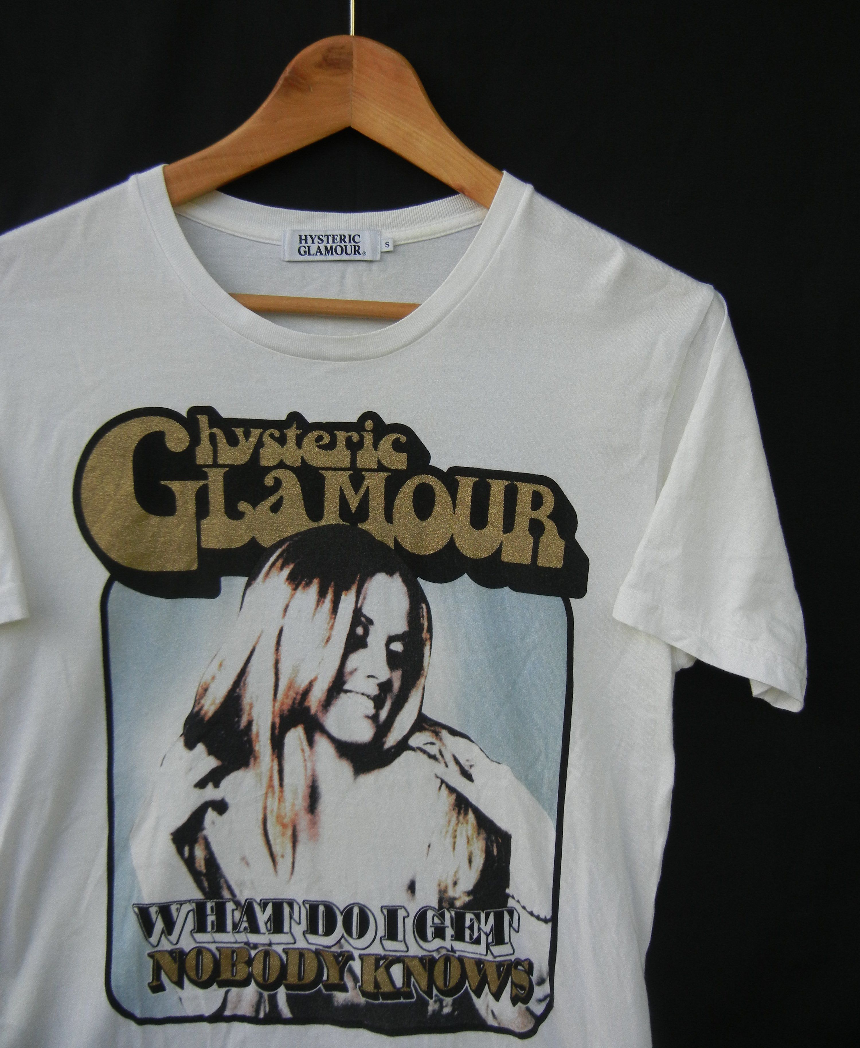 Hysteric Glamour Meet the Creeper White tee Sz Small
