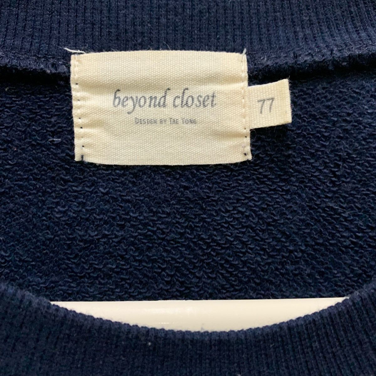 Designer × Japanese Brand BEYOND CLOSET DESIGN BY TAE YONG Sweatshirts Size 77 Fits M Size US M / EU 48-50 / 2 - 8 Thumbnail