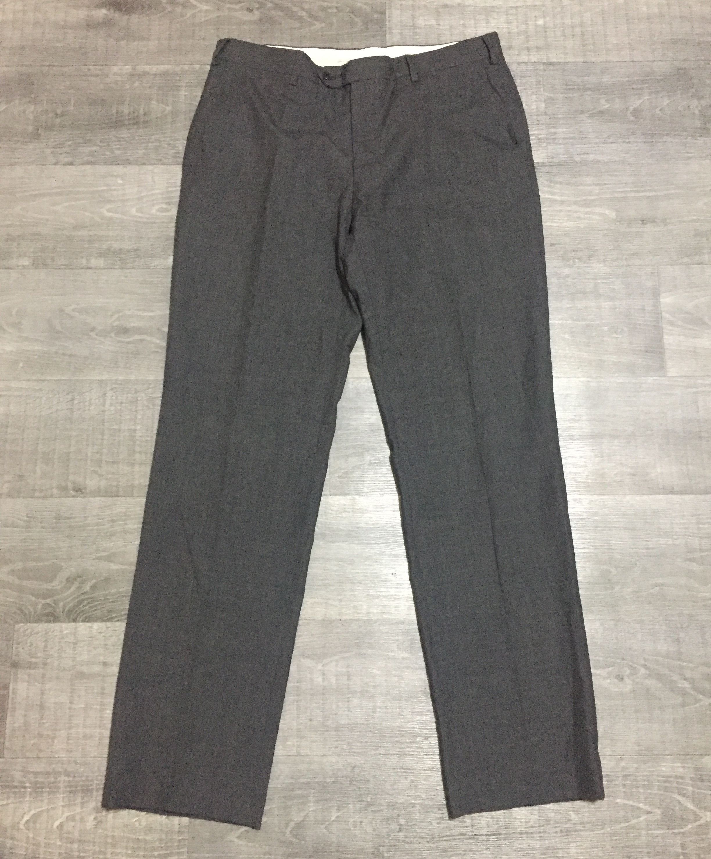 Salvatore Ferragamo Salvatore Ferragamo Formal Classic Wool Pants Trousers Size 52R - 5 Thumbnail