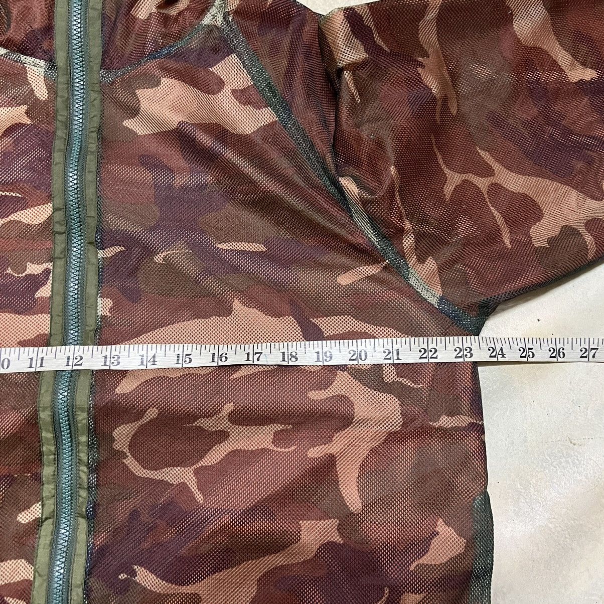Japanese Brand Otarie Homme Japanese Brand Streetwear Camo Light Jacket Size US L / EU 52-54 / 3 - 9 Thumbnail
