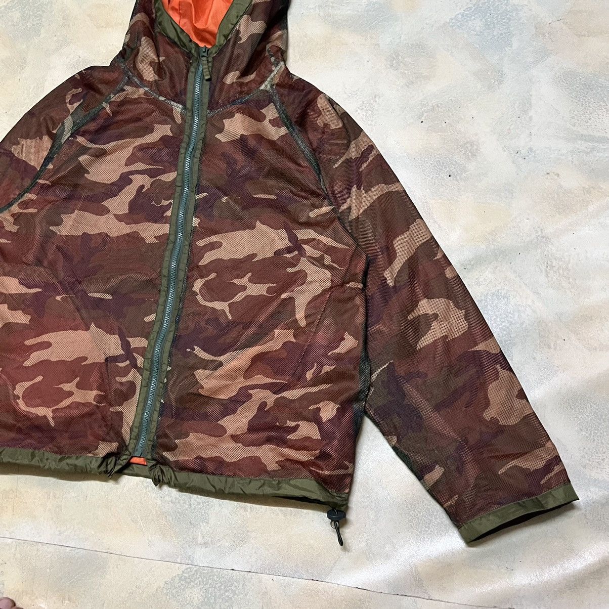 Japanese Brand Otarie Homme Japanese Brand Streetwear Camo Light Jacket Size US L / EU 52-54 / 3 - 2 Thumbnail