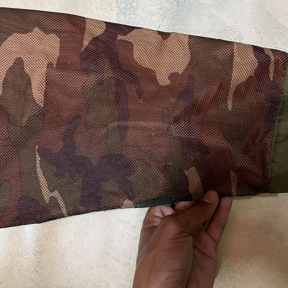 Japanese Brand Otarie Homme Japanese Brand Streetwear Camo Light Jacket Size US L / EU 52-54 / 3 - 13 Thumbnail