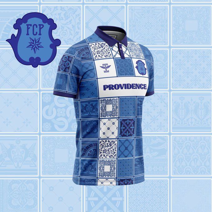 Indigo icarus football fc providence rhode island mosaic tile polo Size US M / EU 48-50 / 2 - 1 Thumbnail