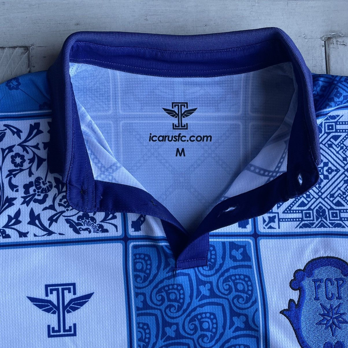 Indigo icarus football fc providence rhode island mosaic tile polo Size US M / EU 48-50 / 2 - 5 Thumbnail