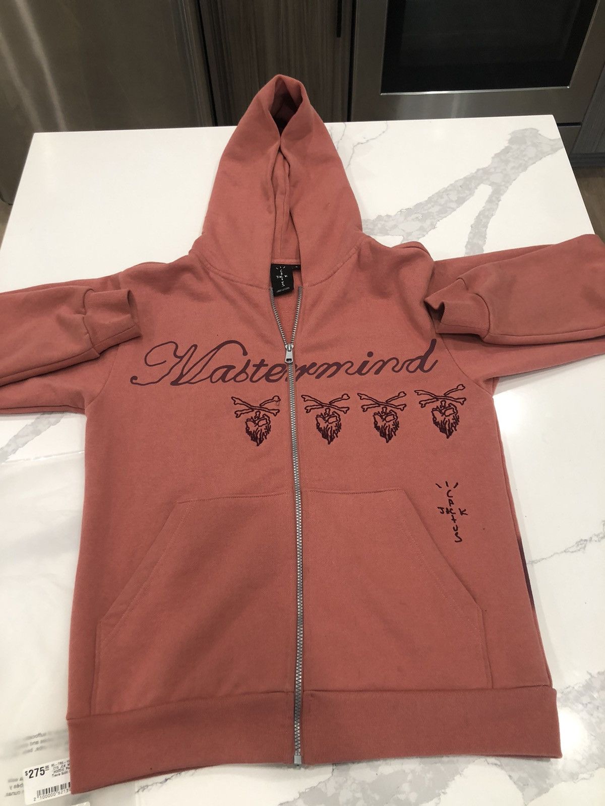 Travis Scott Travis Scott Cactus Jack For Mastermind Skull Zip Up ...