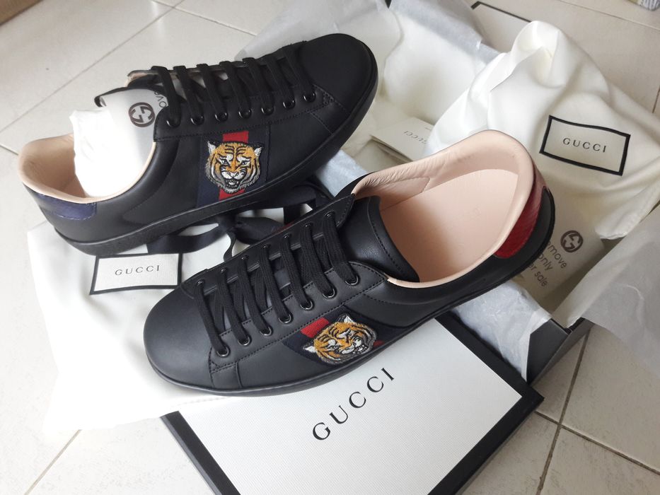 Gucci ace store tiger black