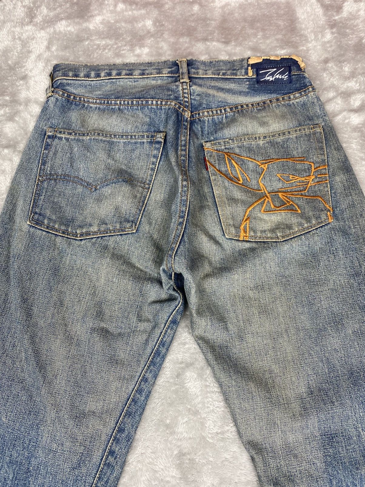 Futura Vintage Levi’s 501 x Futura. S0184 Size US 30 / EU 46 - 10 Thumbnail