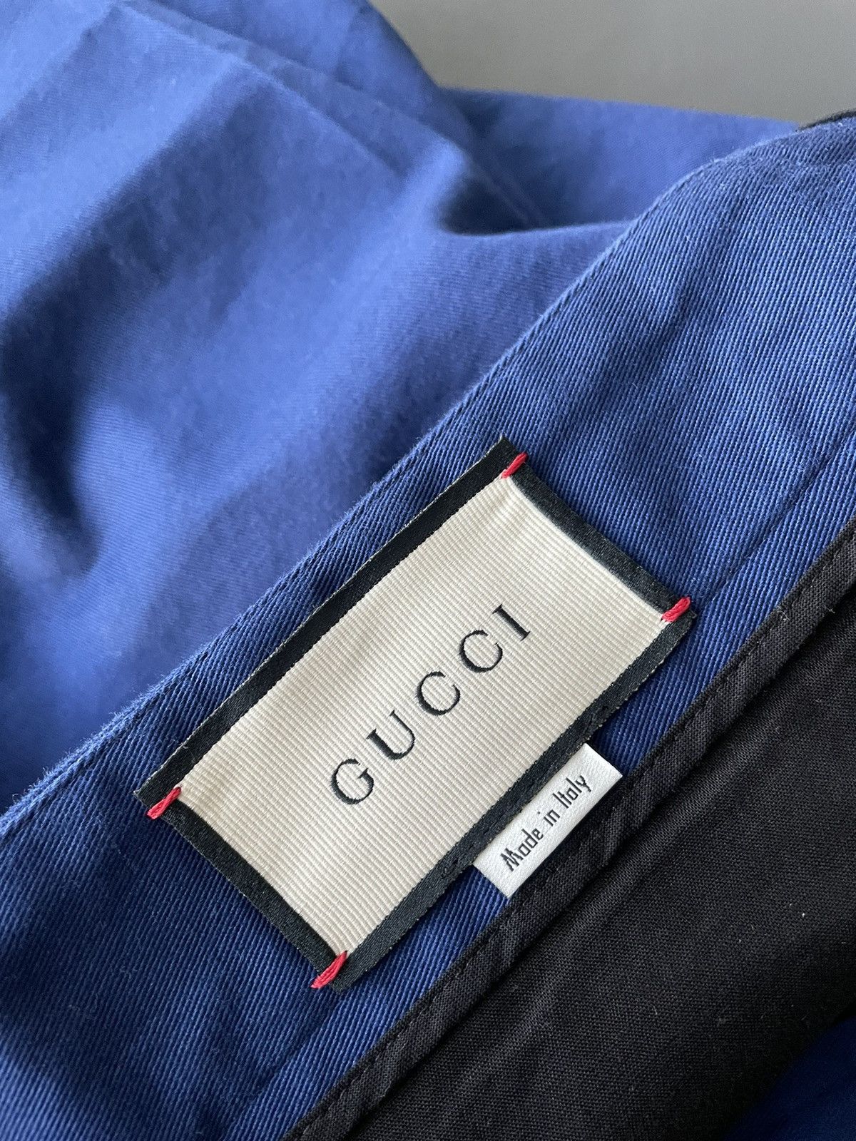 Gucci Rare Brand New Super Runway Gucci Logo Military Shorts Size US 34 / EU 50 - 16 Thumbnail