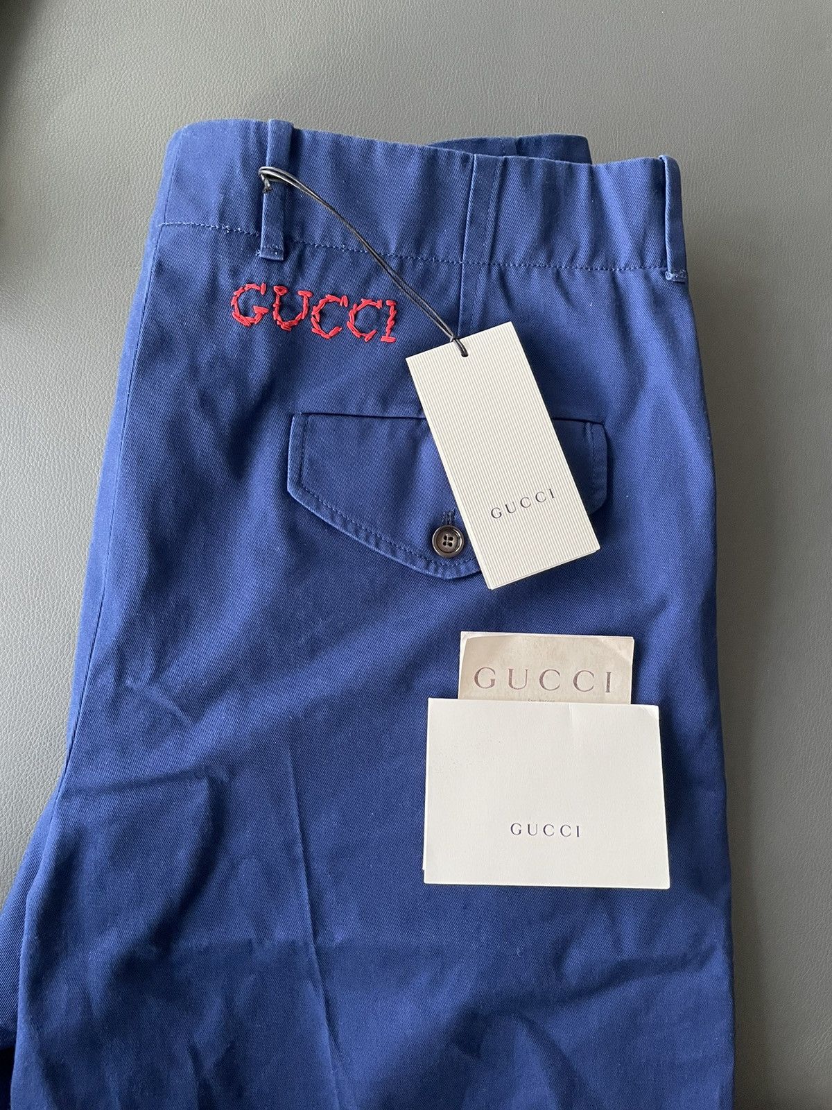 Gucci Rare Brand New Super Runway Gucci Logo Military Shorts Size US 34 / EU 50 - 1 Thumbnail