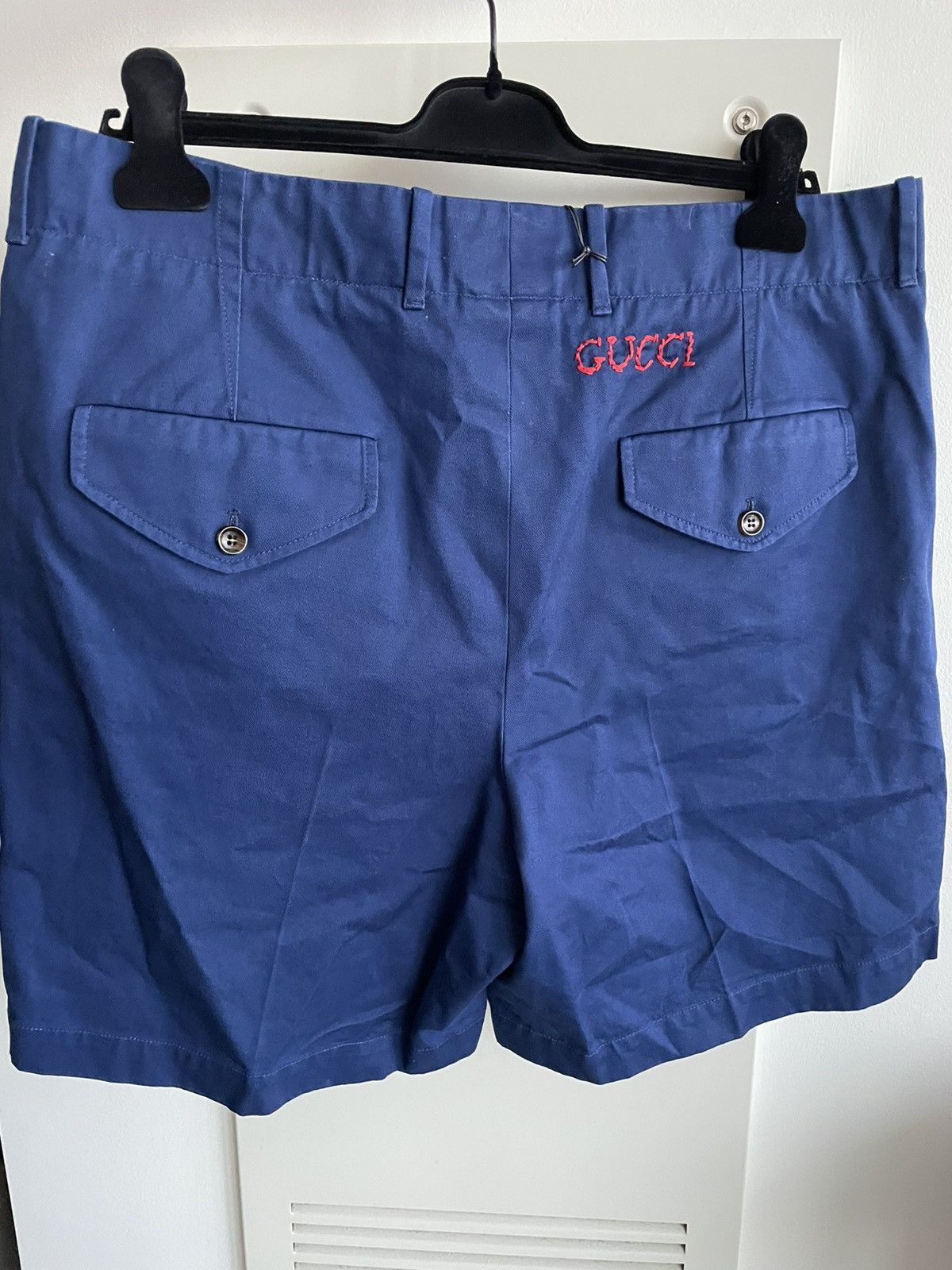 Gucci Rare Brand New Super Runway Gucci Logo Military Shorts Size US 34 / EU 50 - 13 Thumbnail