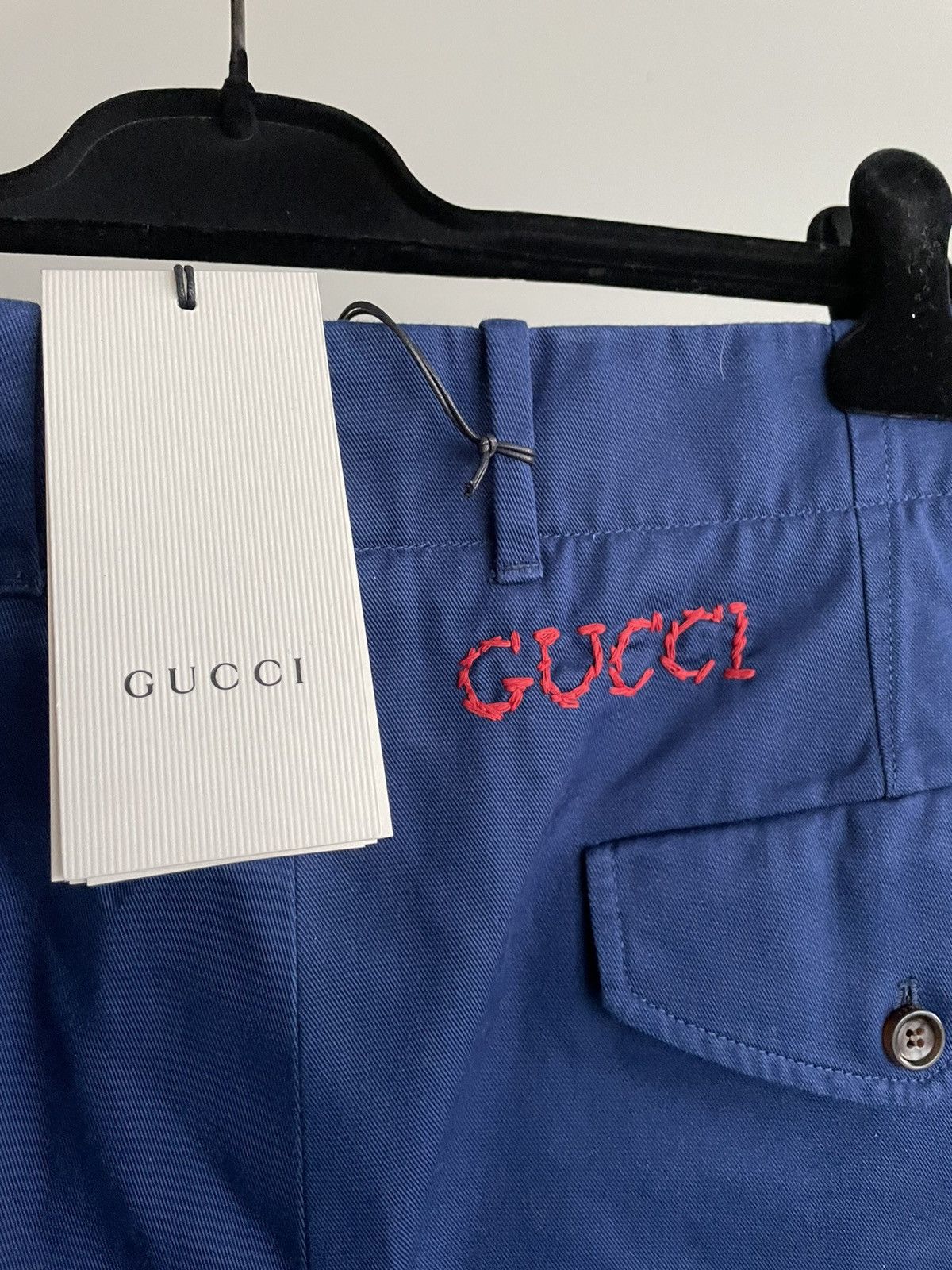 Gucci Rare Brand New Super Runway Gucci Logo Military Shorts Size US 34 / EU 50 - 3 Thumbnail