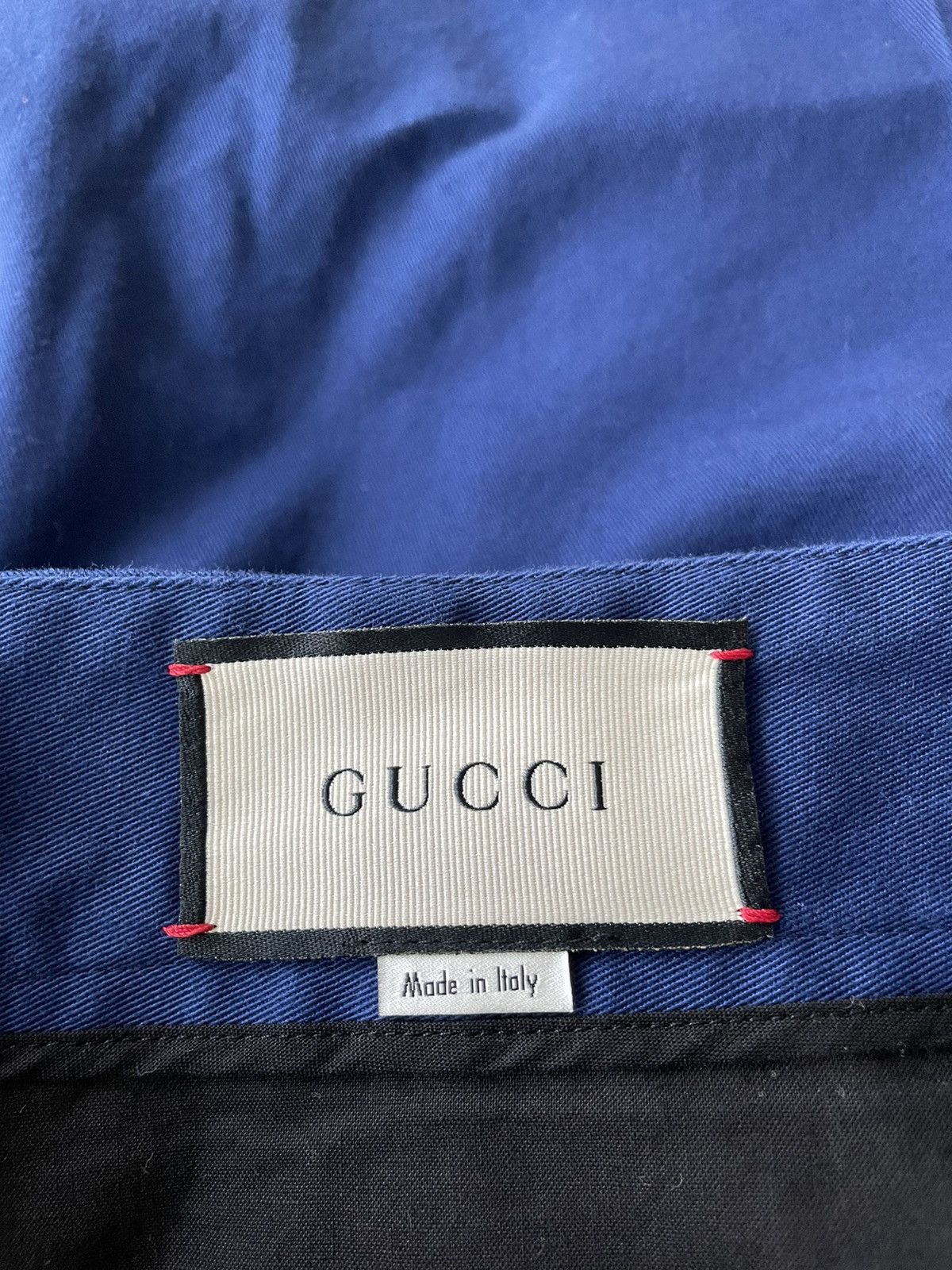 Gucci Rare Brand New Super Runway Gucci Logo Military Shorts Size US 34 / EU 50 - 4 Thumbnail