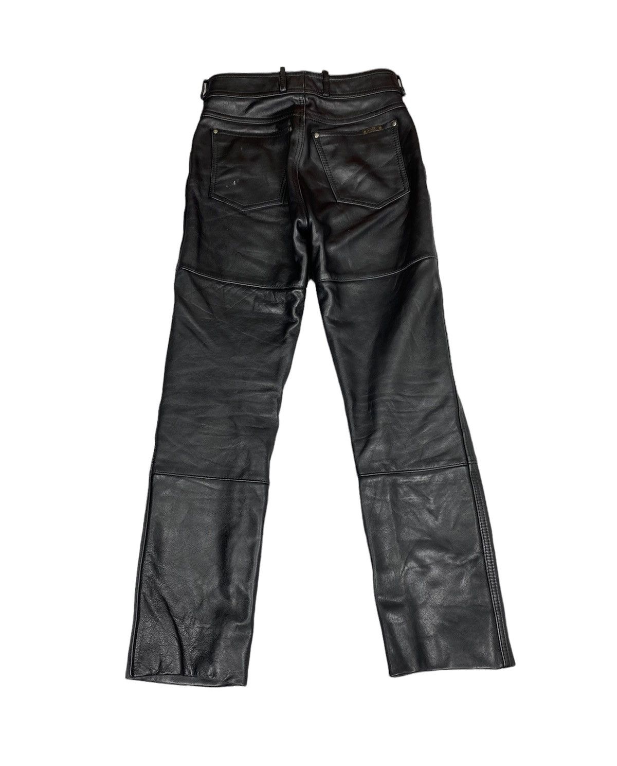 Harley Davidson Vintage Harley Davidson Leather Pants. S0191 Size US 29 - 2 Thumbnail