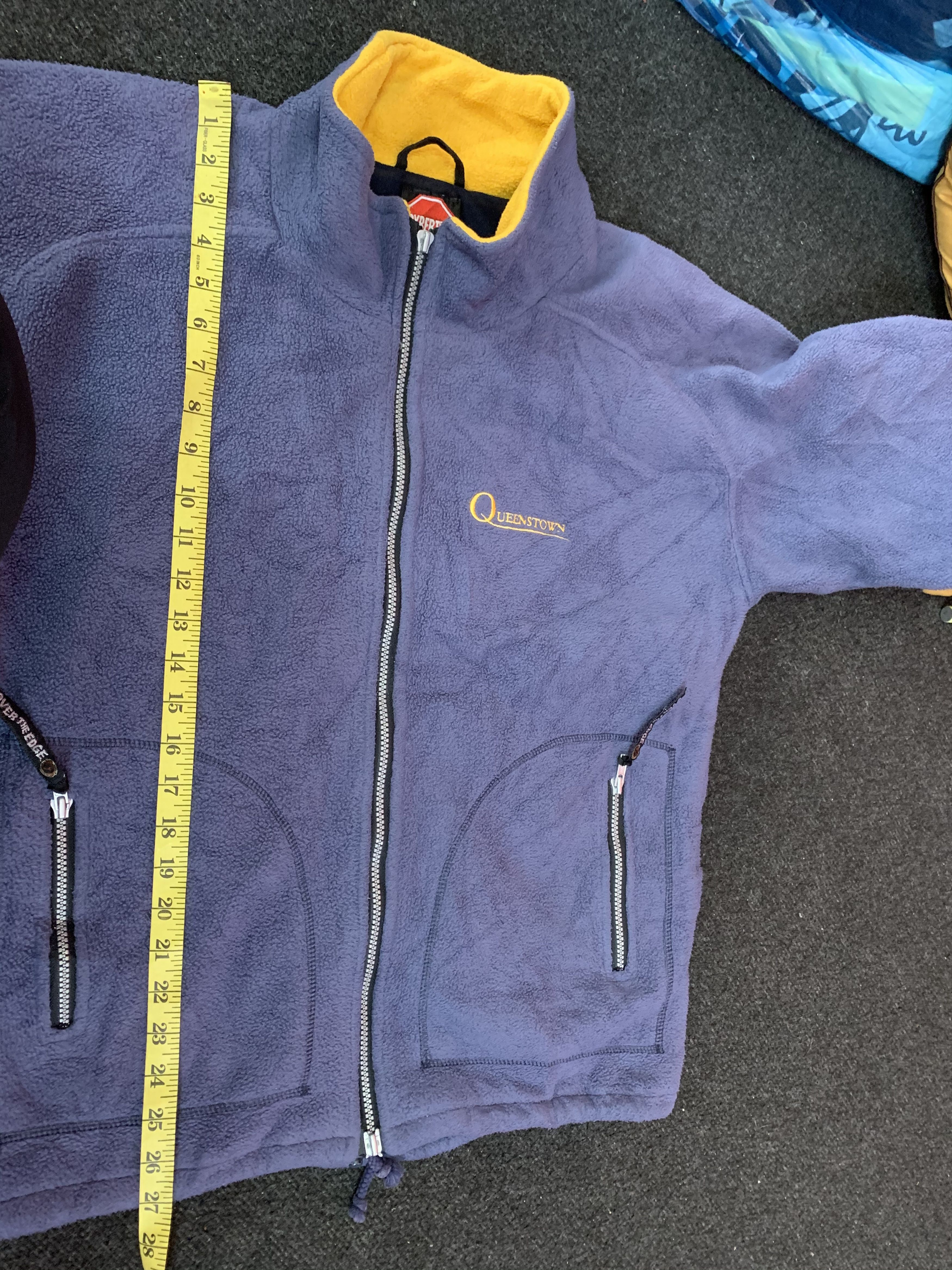 Vintage 🔥Vintage 90s Queenstown Cybertec Fleece Jacket Size US S / EU 44-46 / 1 - 10 Thumbnail