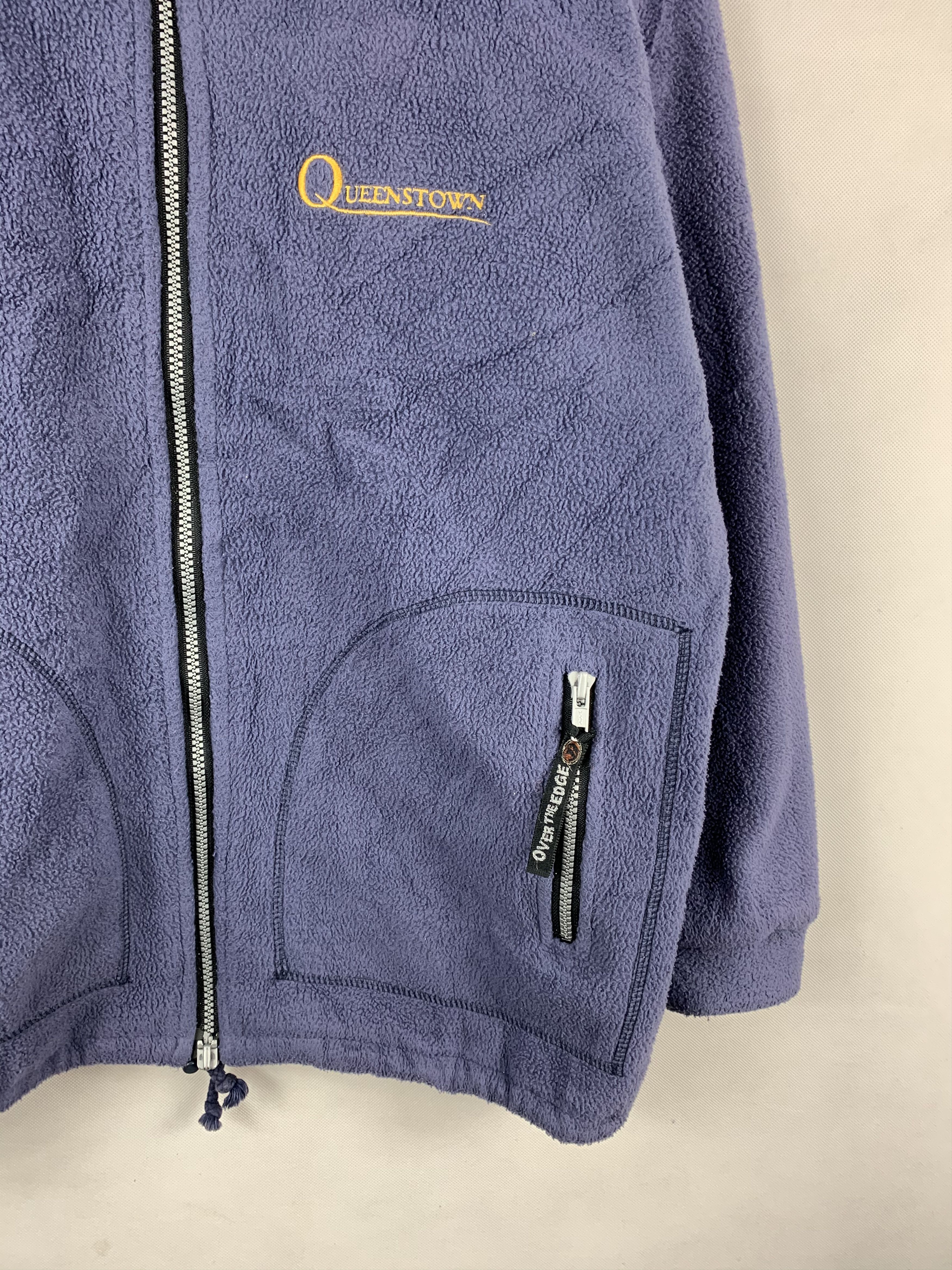 Vintage 🔥Vintage 90s Queenstown Cybertec Fleece Jacket Size US S / EU 44-46 / 1 - 4 Thumbnail