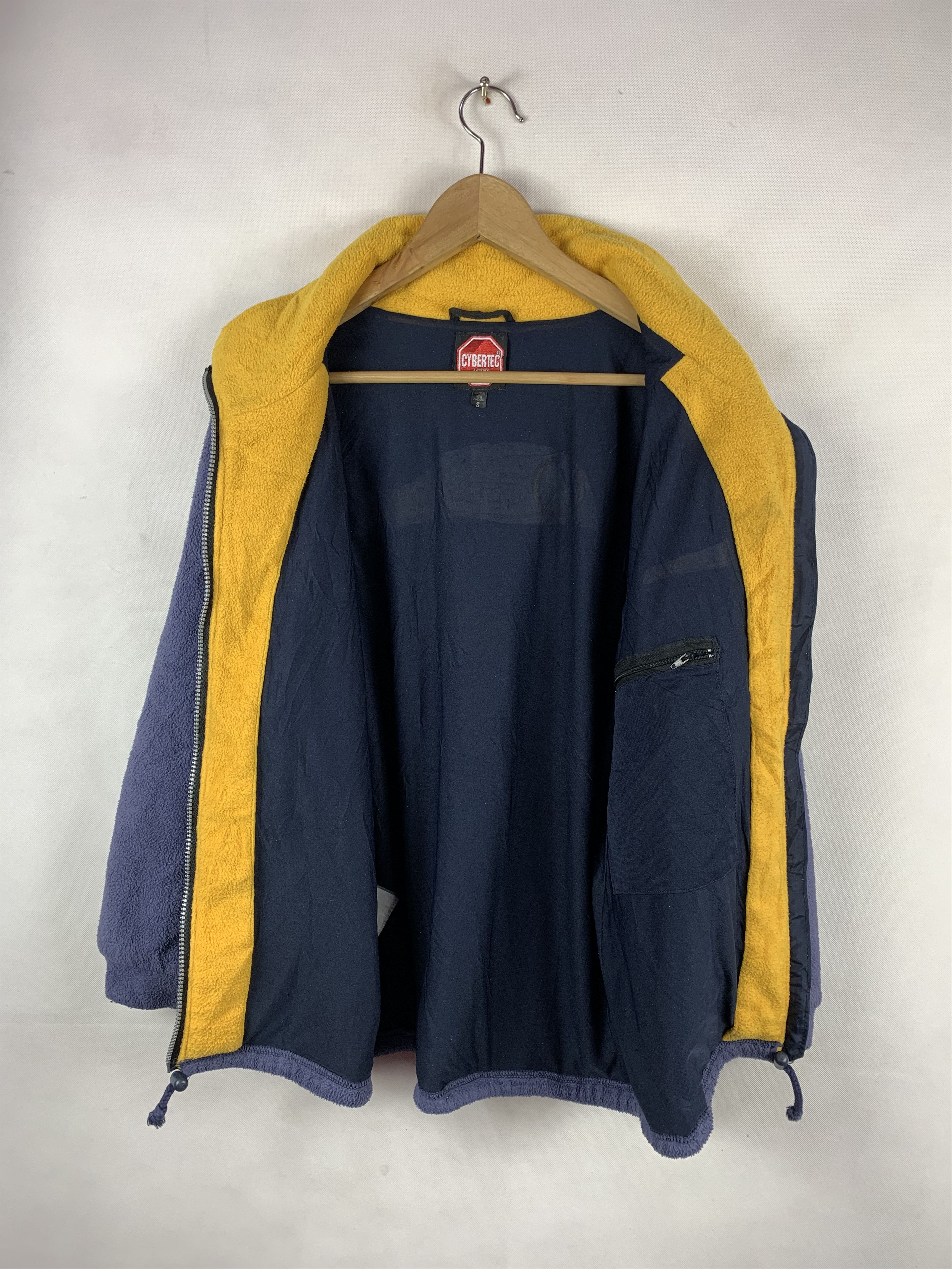 Vintage 🔥Vintage 90s Queenstown Cybertec Fleece Jacket Size US S / EU 44-46 / 1 - 7 Thumbnail