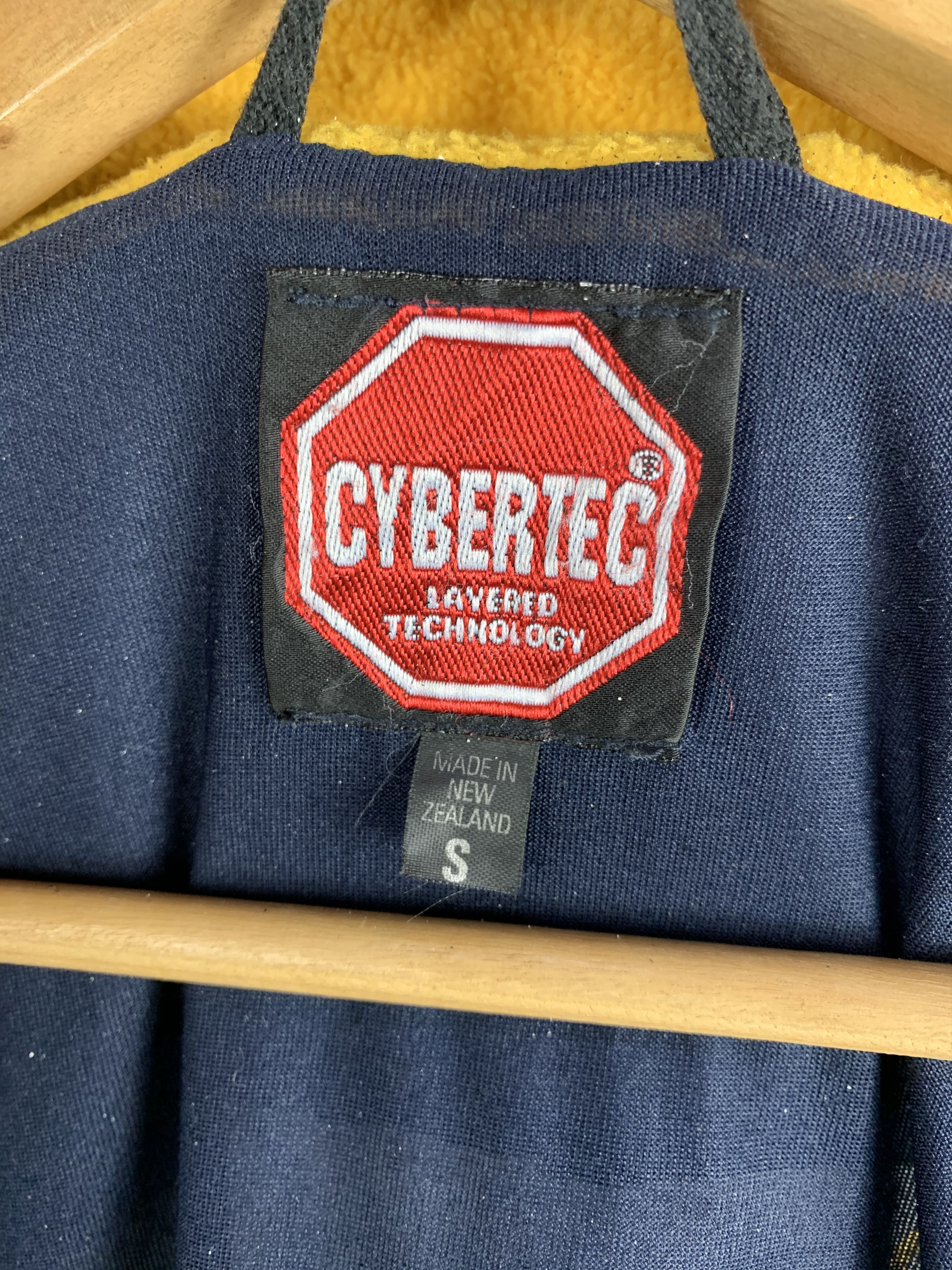 Vintage 🔥Vintage 90s Queenstown Cybertec Fleece Jacket Size US S / EU 44-46 / 1 - 8 Thumbnail