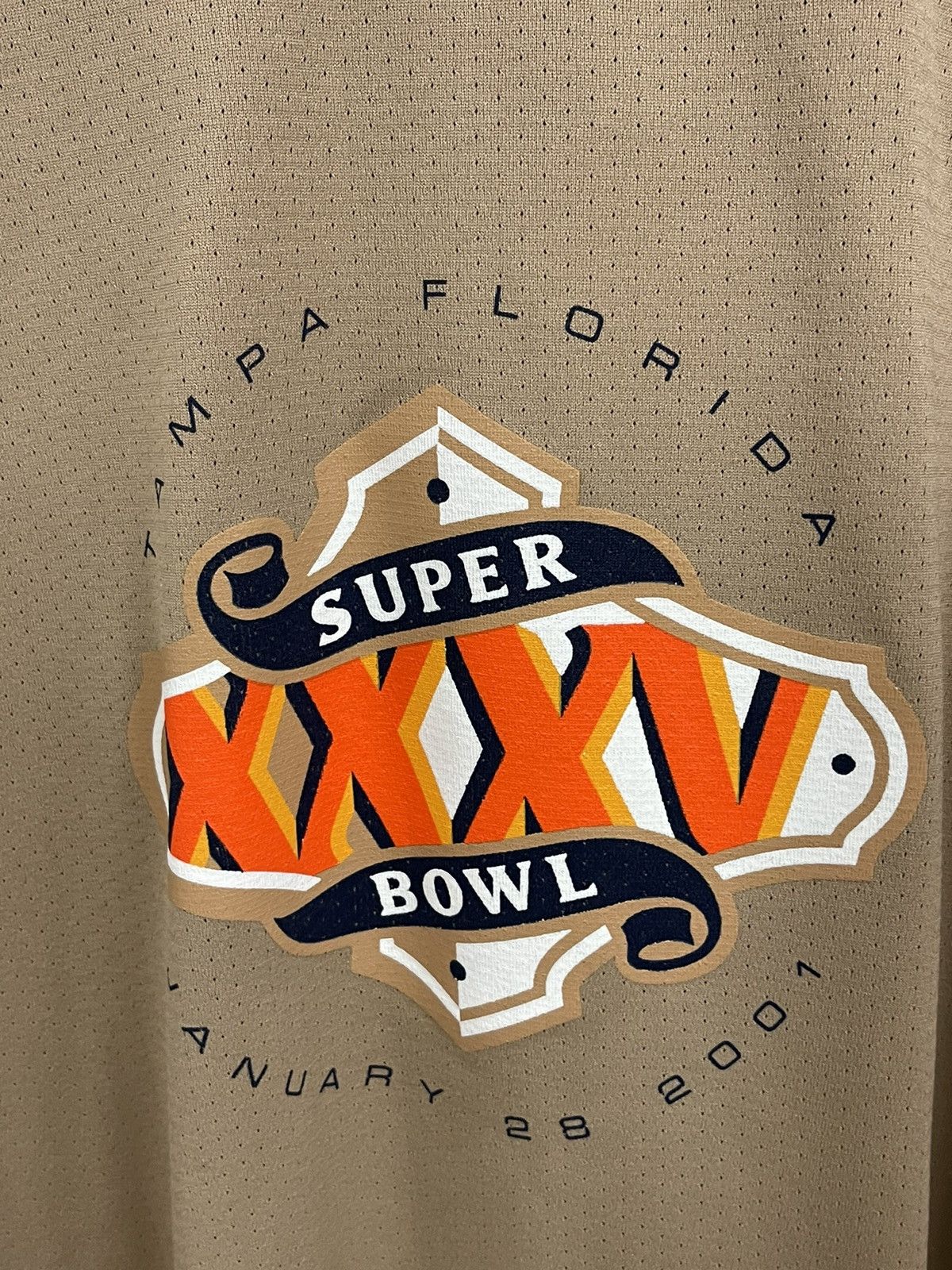 Majestic Majestic USA Super Bowl XXXV 2001 Tampa Florida Size US XXL / EU 58 / 5 - 2 Thumbnail