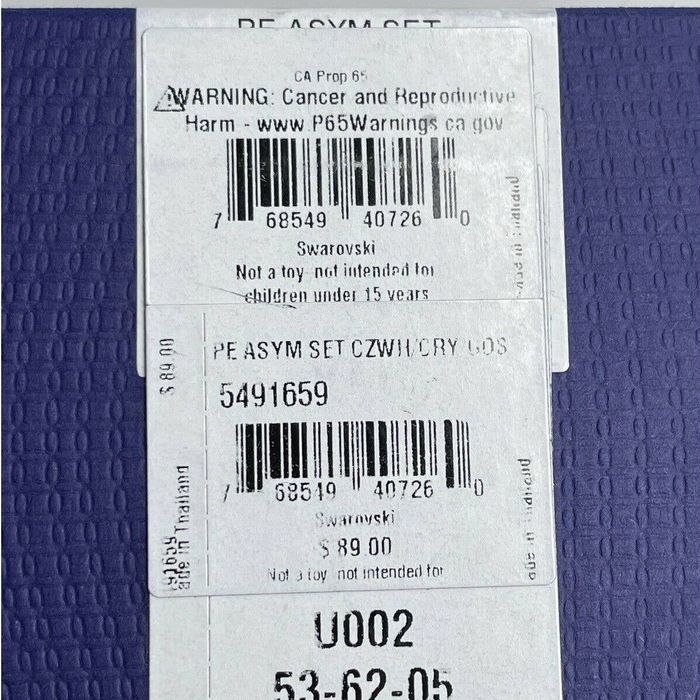 Swarovski Swarovski Pleasant Pierced Music Notes Earrings set Grailed