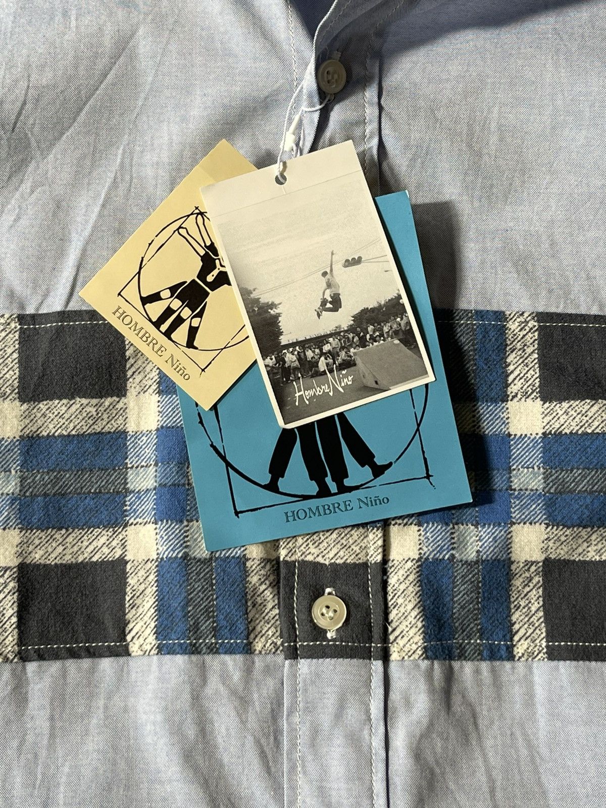 Nonnative Nonnative x Hombre Niño Chambray Shirt Size US L / EU 52-54 / 3 - 6 Thumbnail