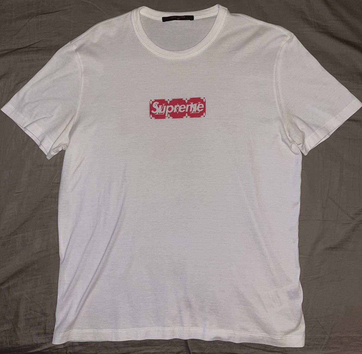 Louis Vuitton Supreme Box Logo Tee | Grailed