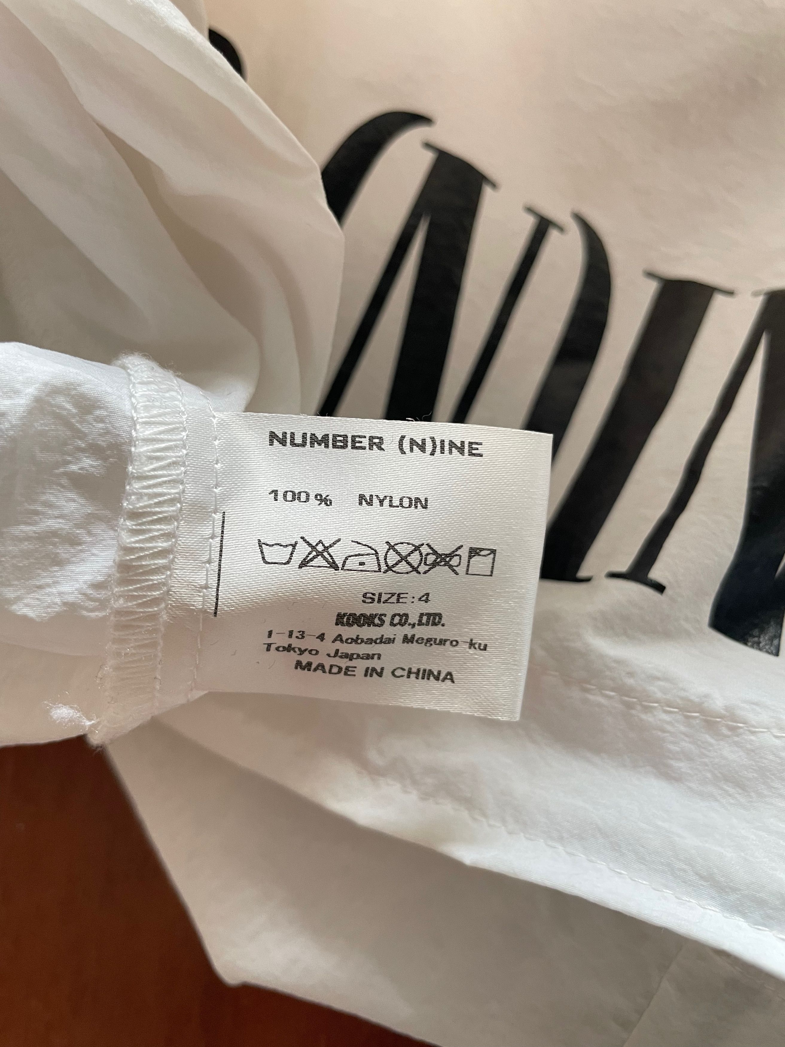 Number (N)ine Packable Shirt Size US L / EU 52-54 / 3 - 7 Thumbnail