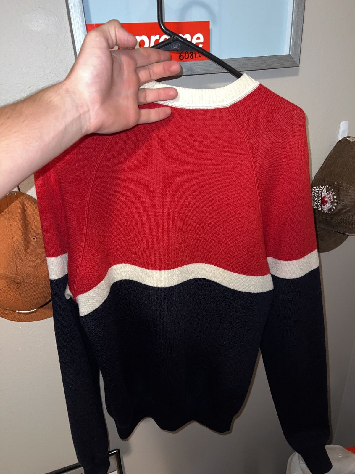 Moncler Moncler sweater/crew neck Size US XL / EU 56 / 4 - 4 Thumbnail