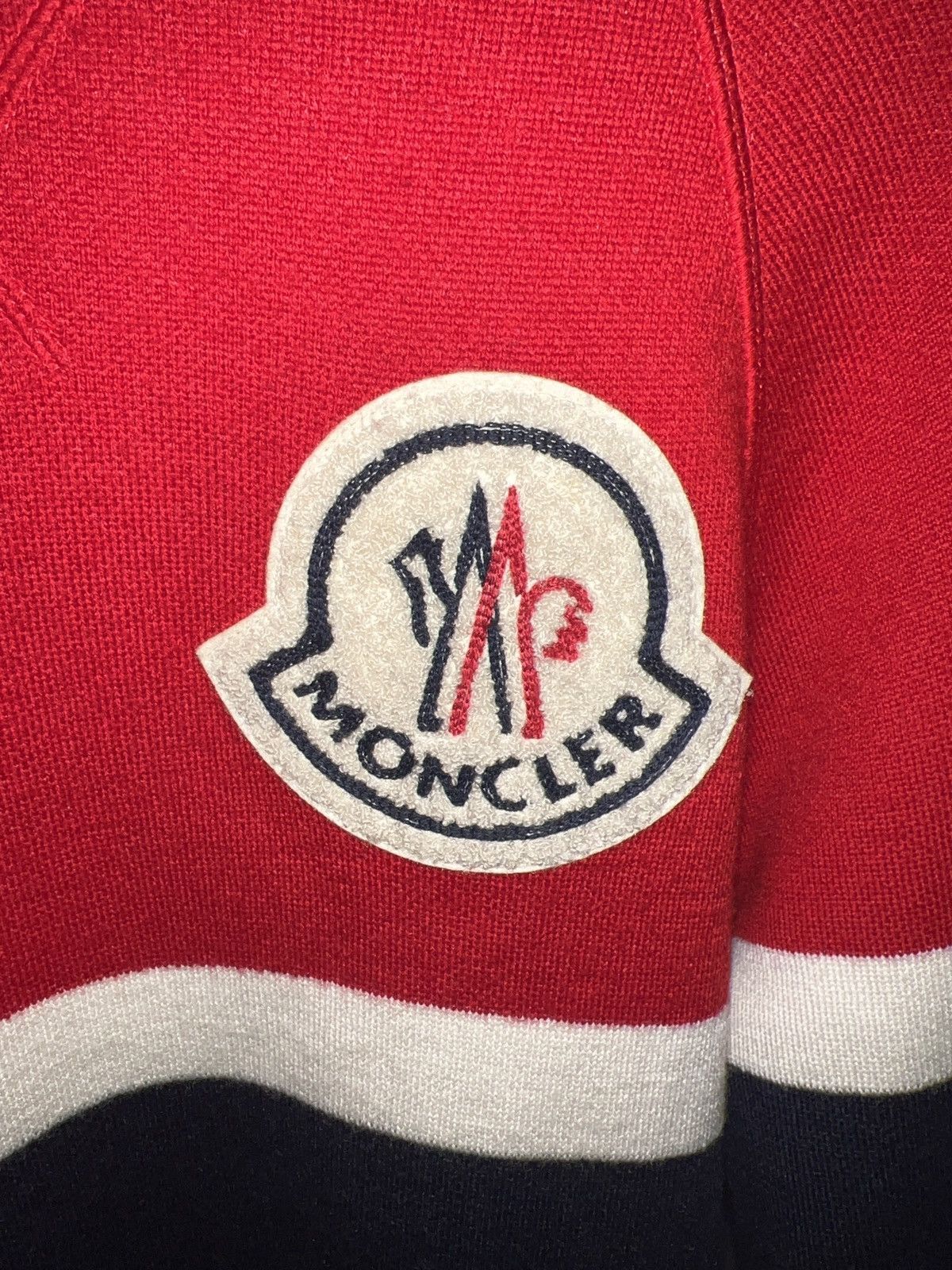 Moncler Moncler sweater/crew neck Size US XL / EU 56 / 4 - 3 Thumbnail
