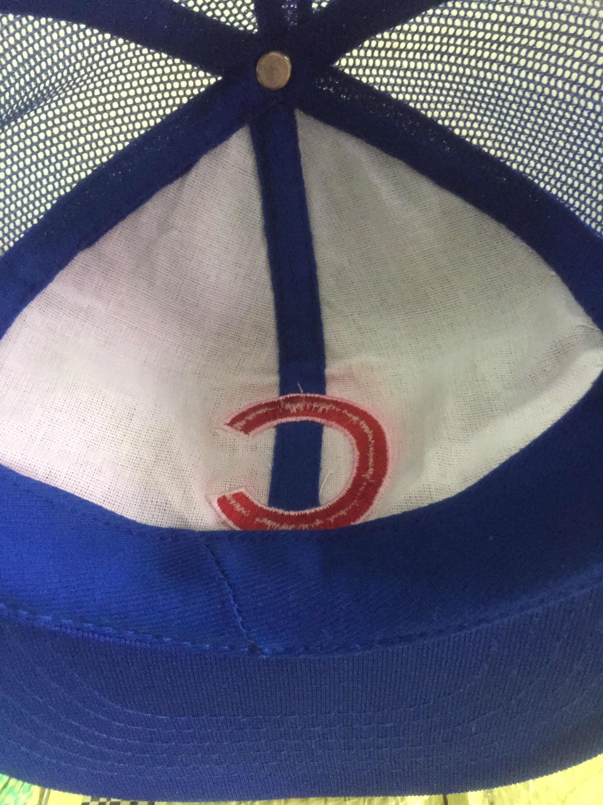 MLB Vintage Chicago Cubs Trucker Hat Size ONE SIZE - 11 Thumbnail