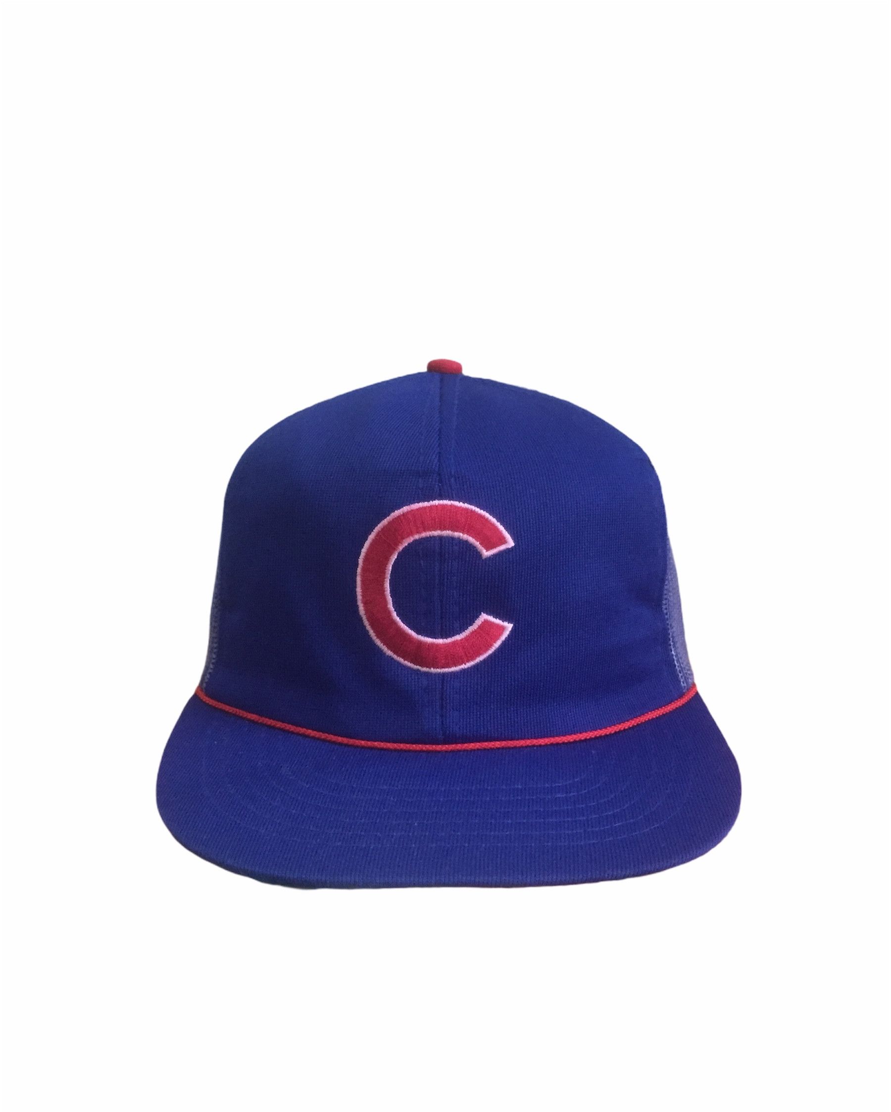 MLB Vintage Chicago Cubs Trucker Hat Size ONE SIZE - 2 Thumbnail