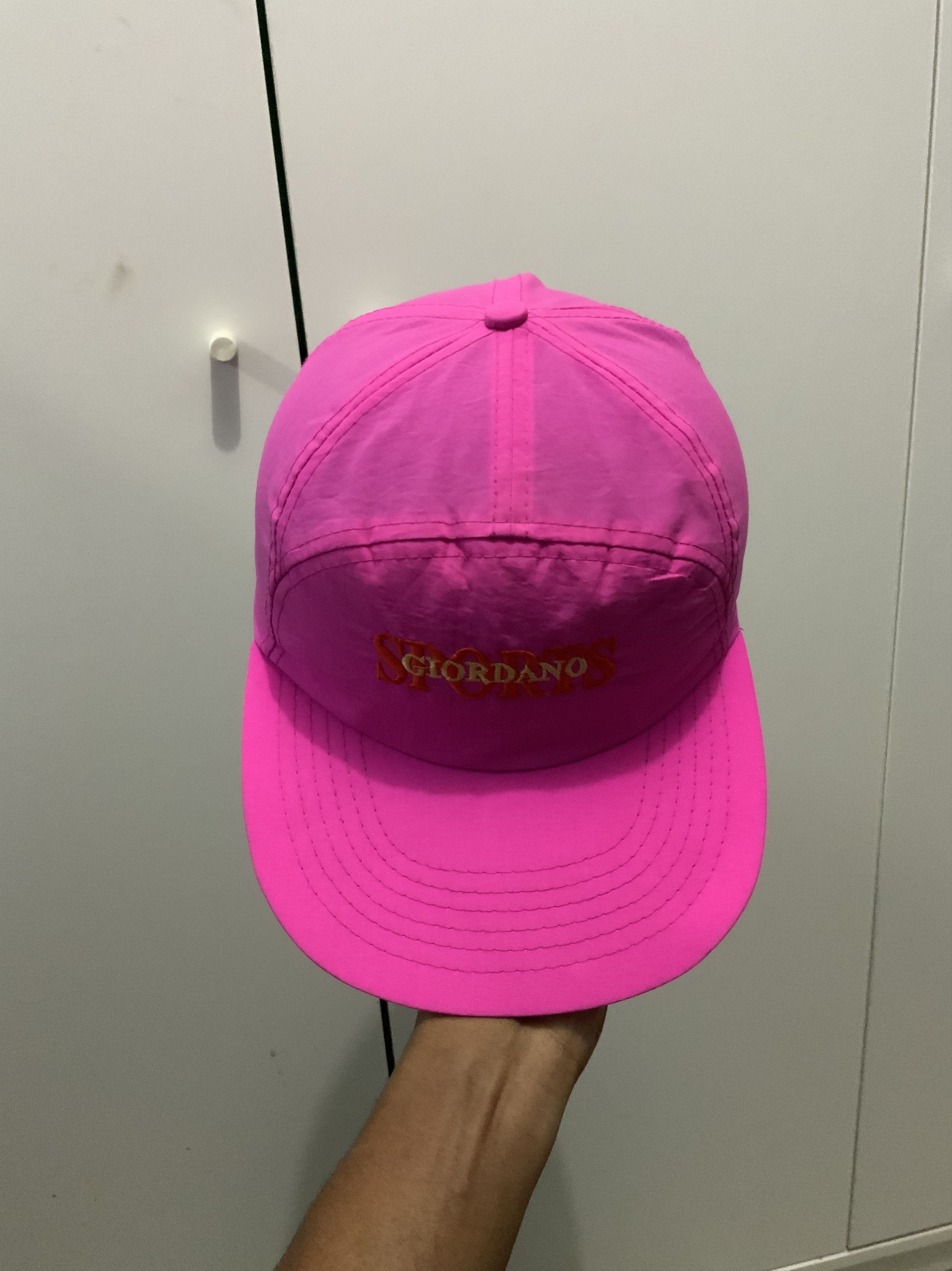 Vintage Vintage Nylon Giordano Sports Spellout Hat Cap Size ONE SIZE - 7 Thumbnail