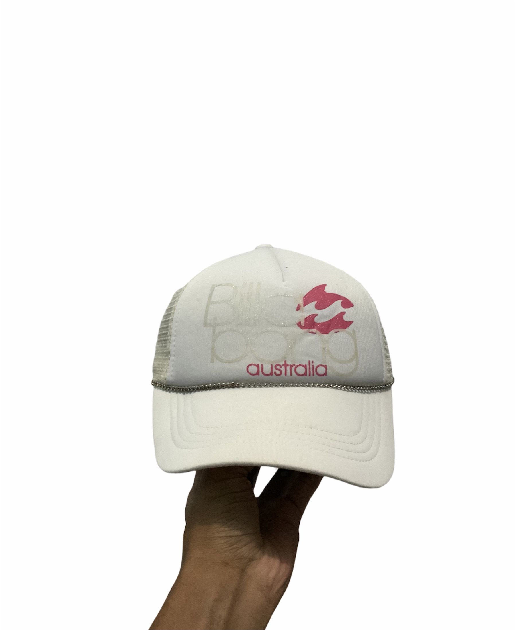 If Six Was Nine Billabong White Art Trucker Hat Size ONE SIZE - 1 Thumbnail