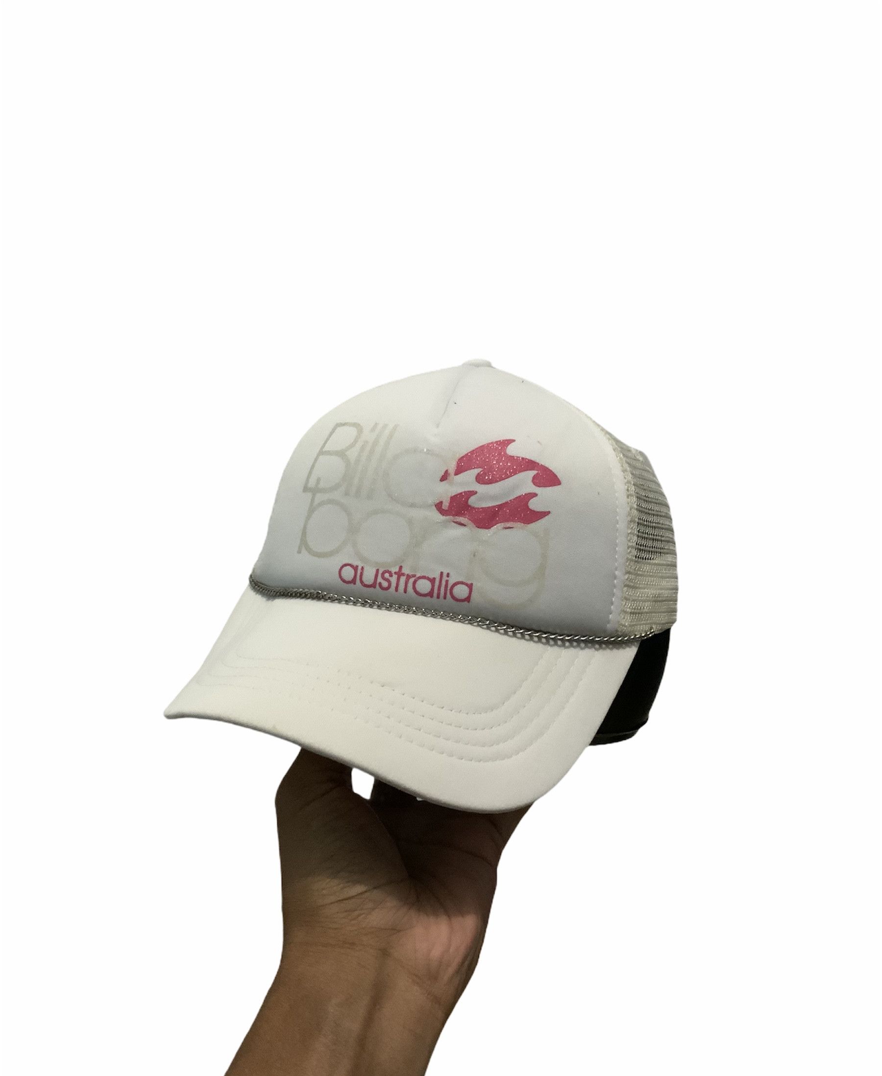 If Six Was Nine Billabong White Art Trucker Hat Size ONE SIZE - 2 Thumbnail