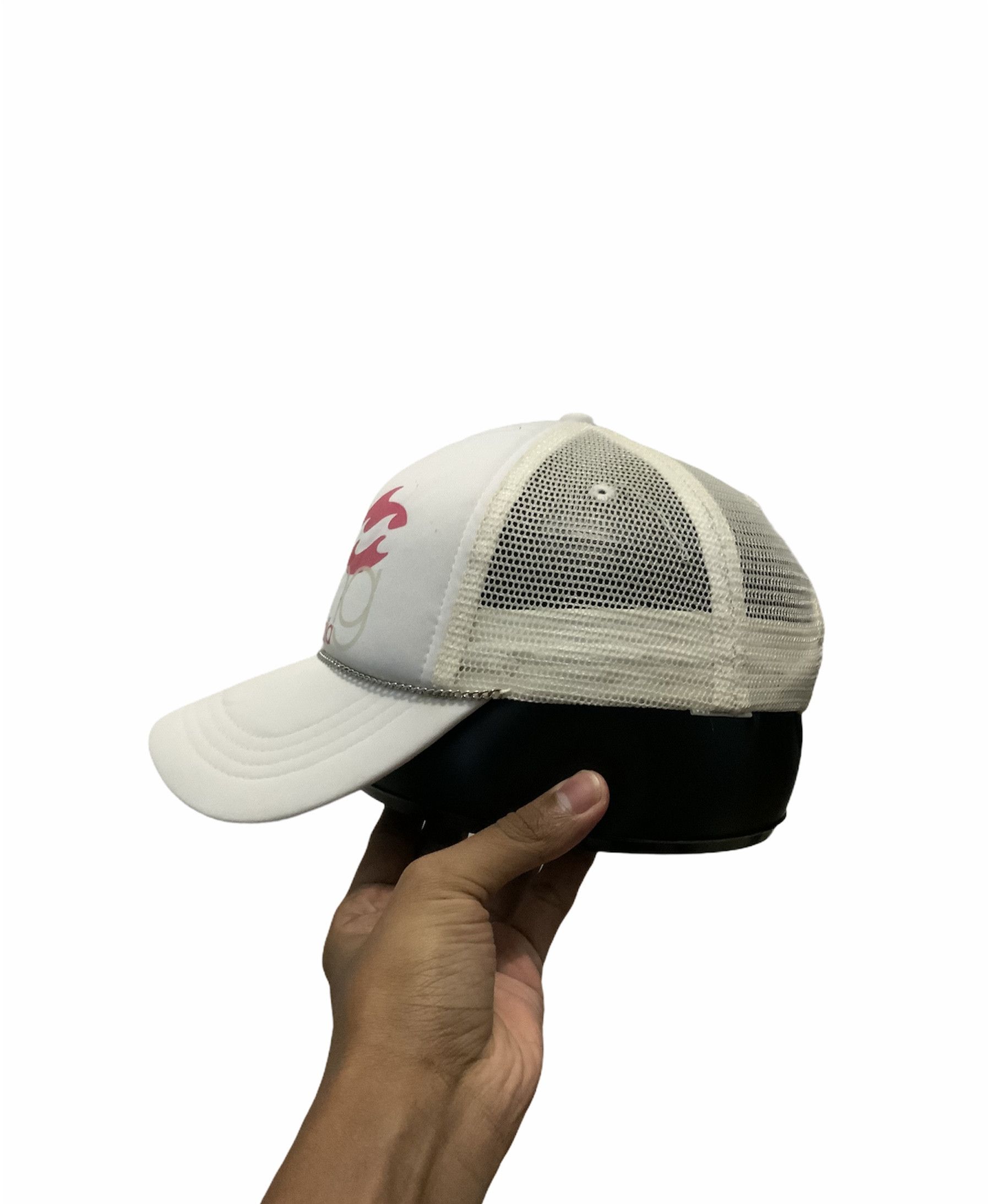 If Six Was Nine Billabong White Art Trucker Hat Size ONE SIZE - 5 Thumbnail
