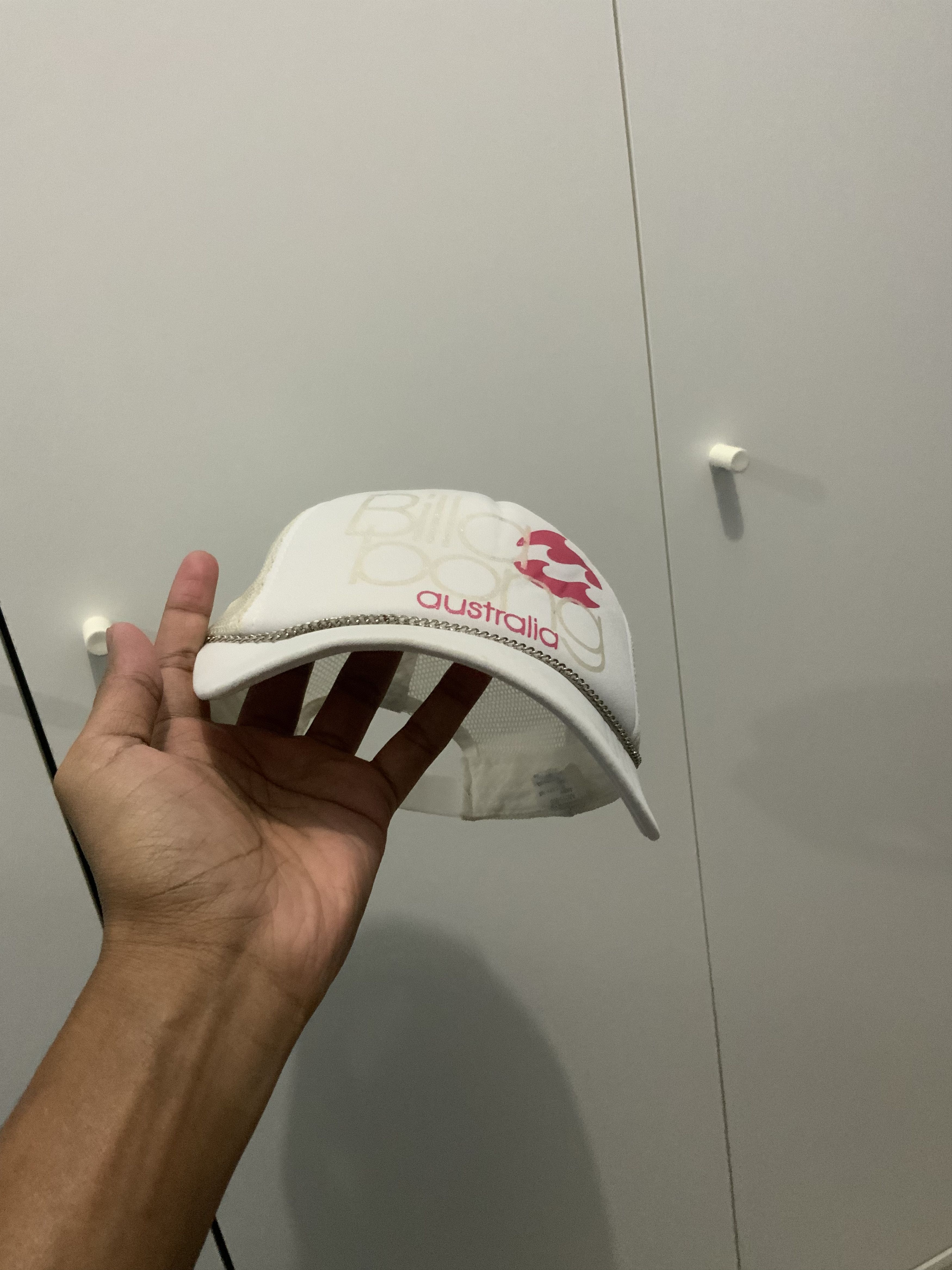 If Six Was Nine Billabong White Art Trucker Hat Size ONE SIZE - 10 Thumbnail