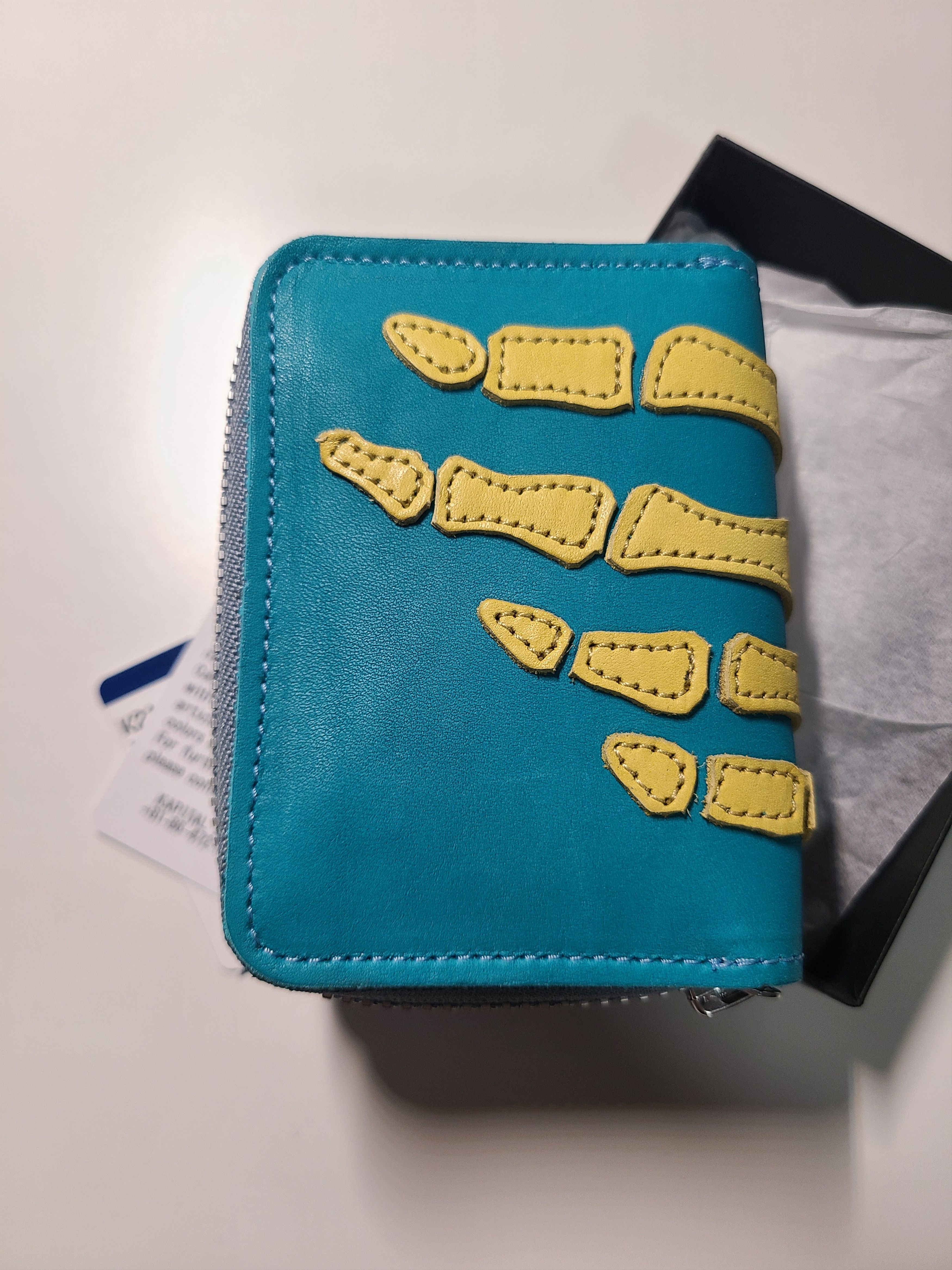 レビュー高評価アイテム特集｜ファッション通販 Kapital Kapital Bone Hand Zip Mini Wallet Saxophone | Grailed 小物