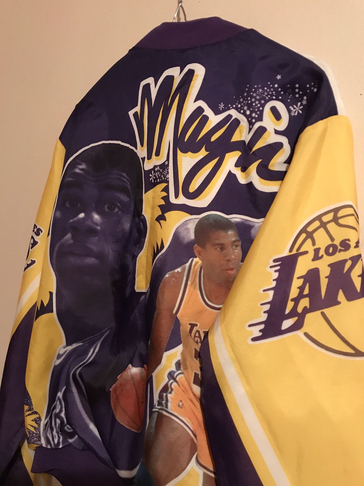 Chalk Line Chalk Line Magic Johnson Los Angeles Lakers Fanimation Team Jacket Grailed